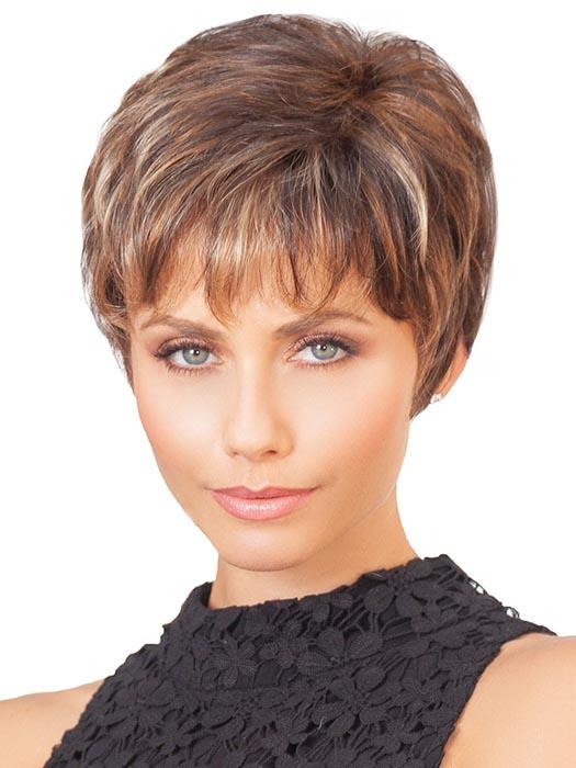 Flora Synthetic Lace Front Wig with Basic Cap - Natural Looking Hairpiece for Women | Perfect for Cosplay, Daily Wear & Special Occasions