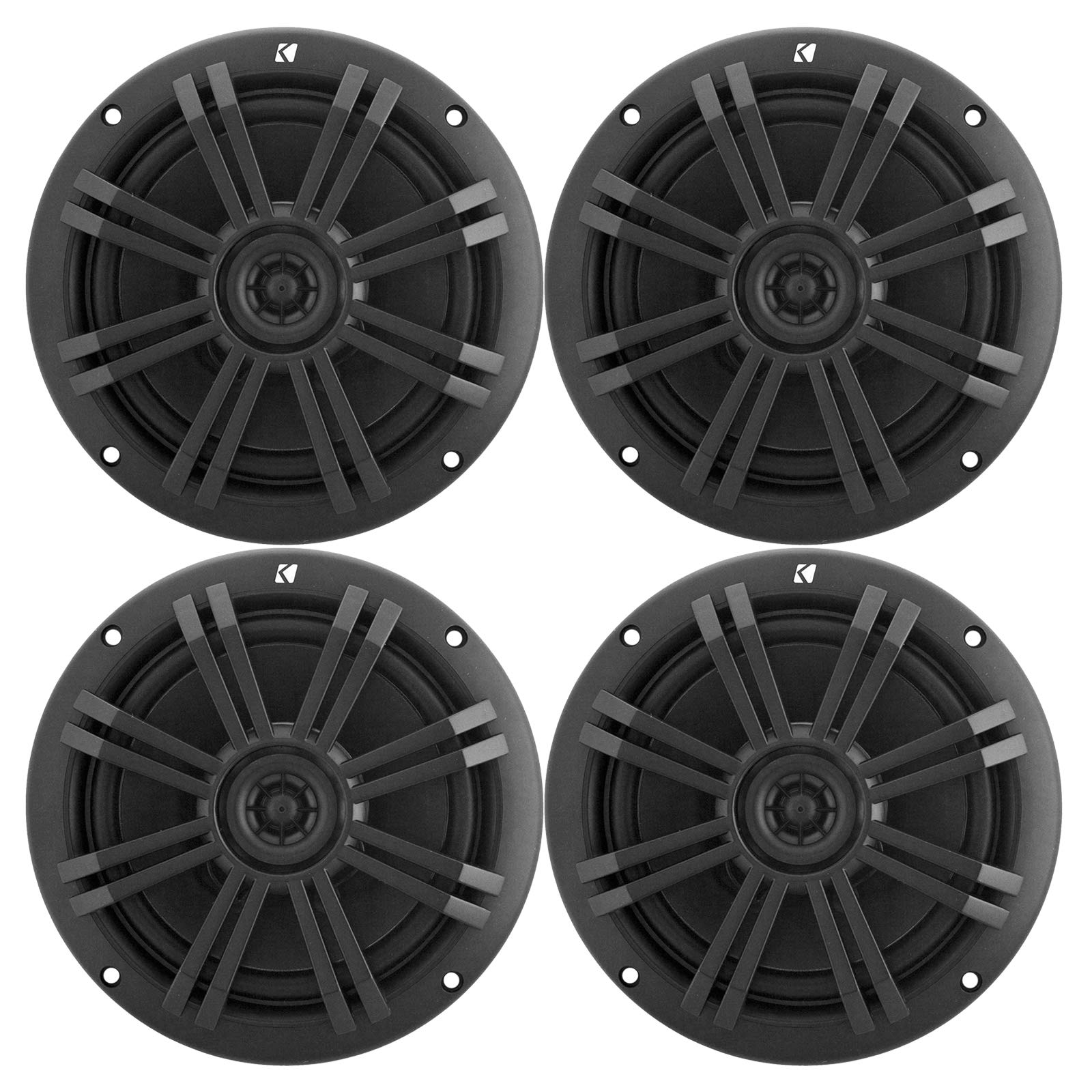 KICKER Black OEM Replacement Marine 6.5