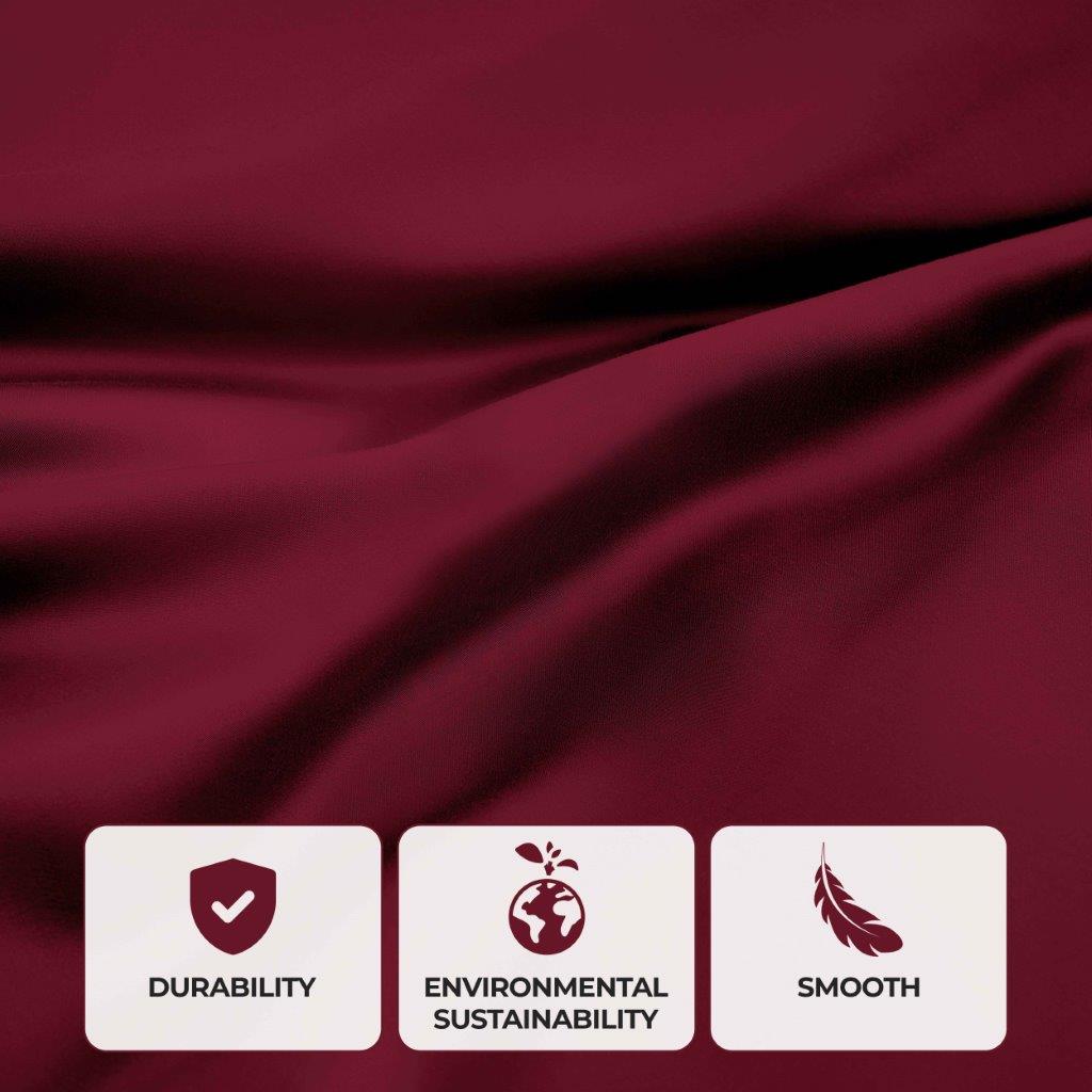 Premium 300 Thread Count Modal Bed Sheet Set from Beechwood - Ultra Soft, Breathable & Deep Pocket Fitted Sheets for Queen/King Size Beds - Ideal for All-Season Comfort & Luxury Hotel-Style Bedding