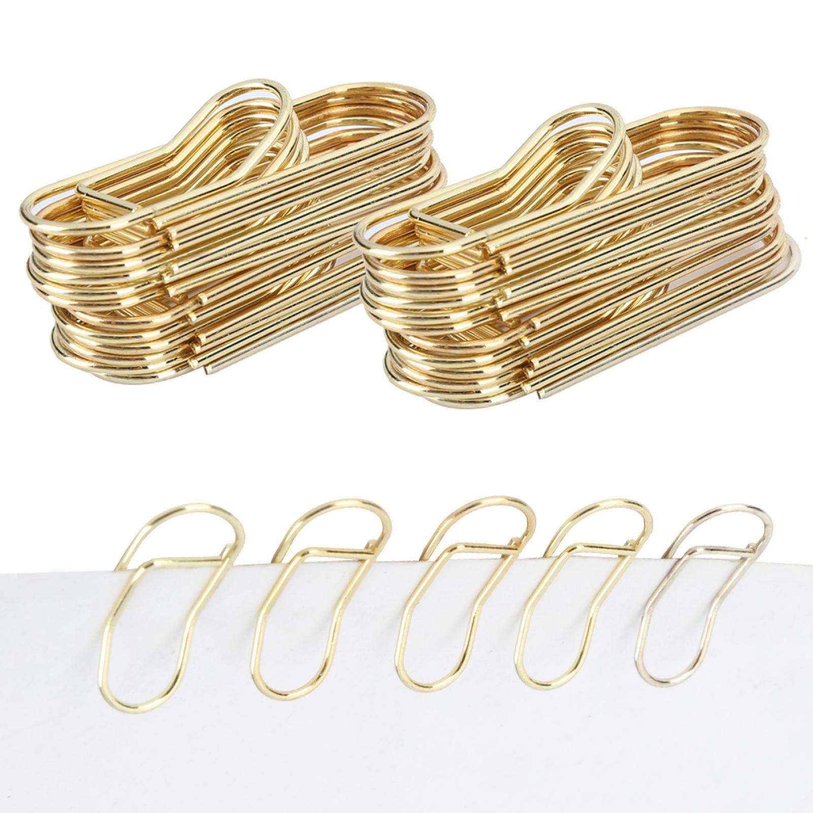 Premium Metal Pen Holder Clips - 2-Pack Multifunctional Stationery Organizer for Notebooks, Bills, Receipts & Postcards - Perfect for Office, School & Home Workspace Organization