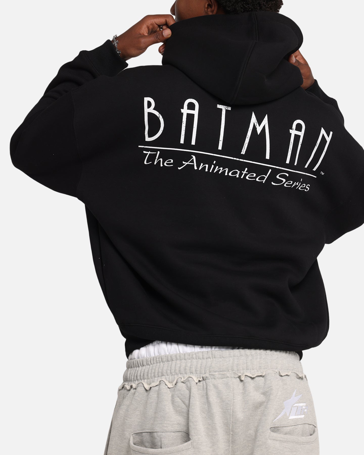 DC Batman The Animated Series Premium Hoodie - Black Superhero Pullover for Men & Women | Perfect for Cosplay, Comic Con & Casual Wear