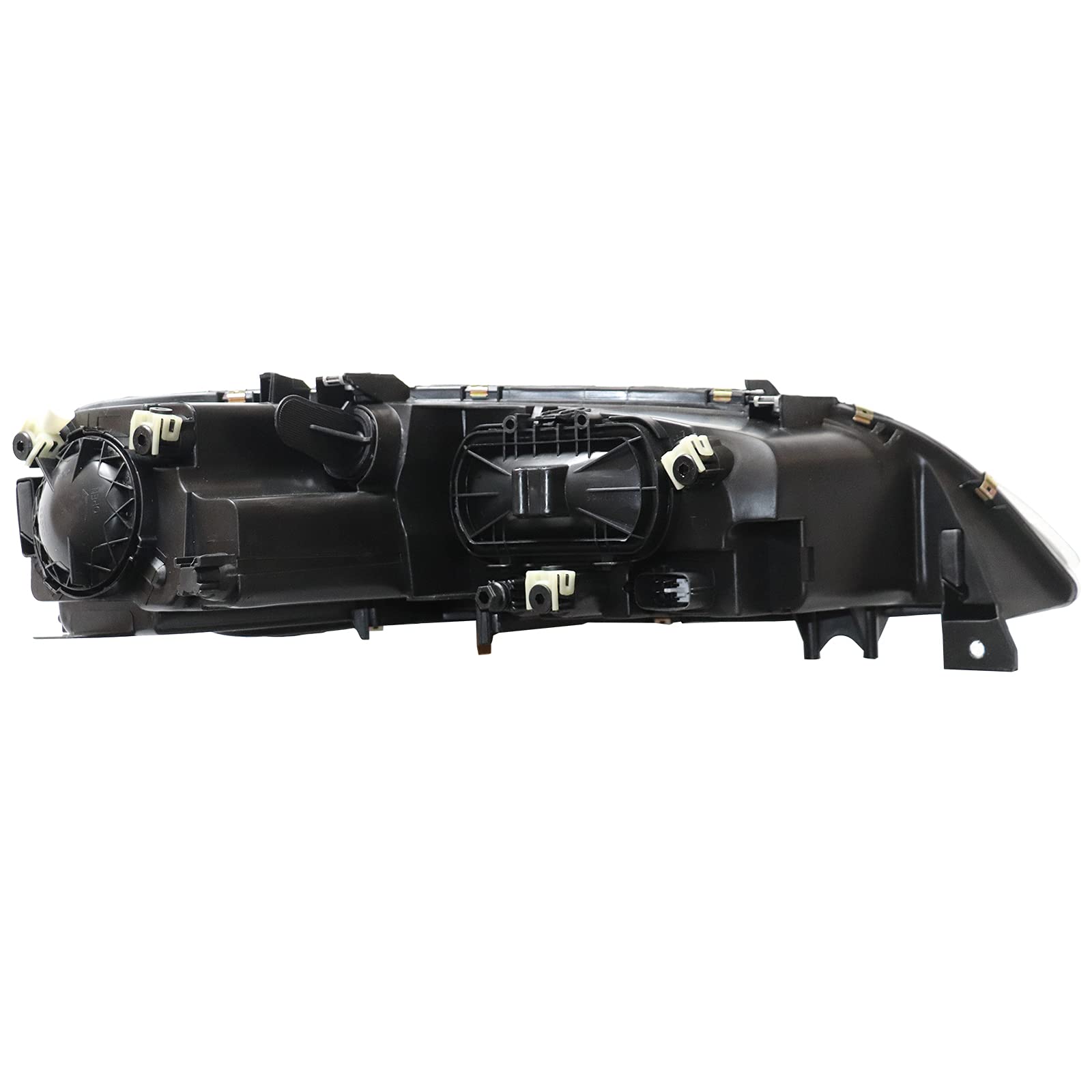 2006-2008 Mazda 6 Driver Side Left Headlight Assembly - Black Housing with Clear Lens (Part# MA2502134/MA2503134) | US Stock | Perfect for Night Driving & Foggy Conditions