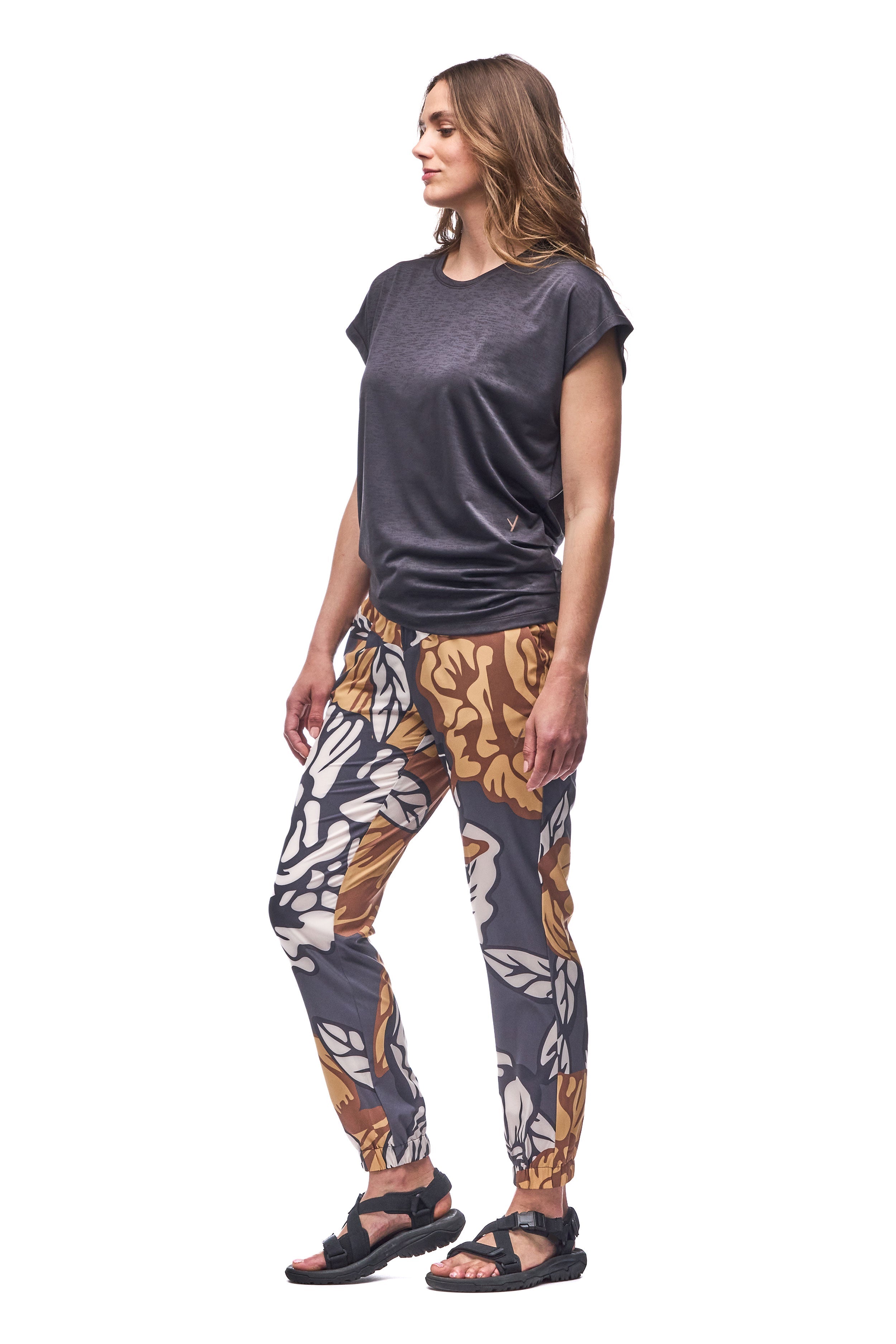 Indyeva Berga SS Women's T-Shirt - Soft Cotton Casual Tee for Everyday Wear | Perfect for Work, Gym & Outfits