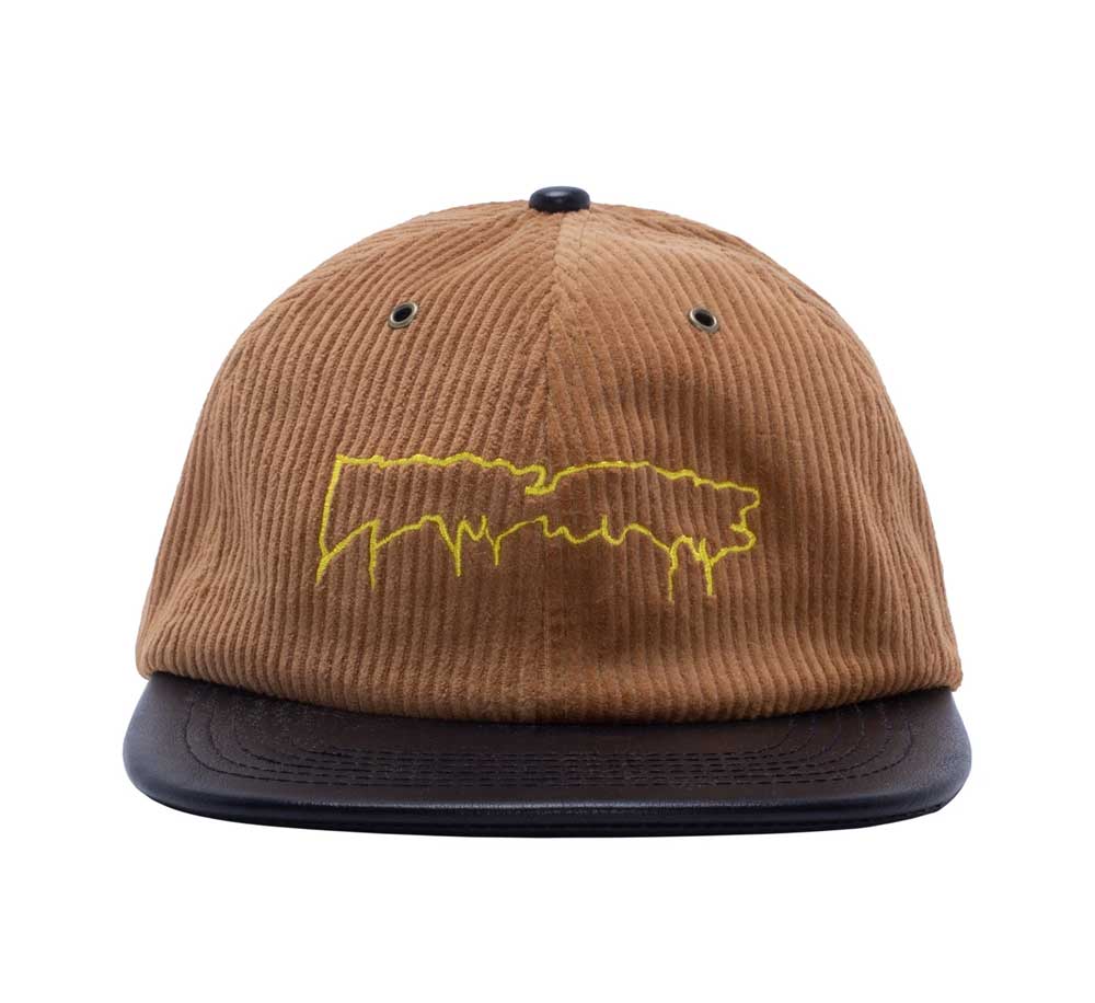 Drip Corduroy Strapback Hat - Trendy Vintage Style for Men & Women - Perfect for Streetwear, Casual Outfits & Outdoor Adventures