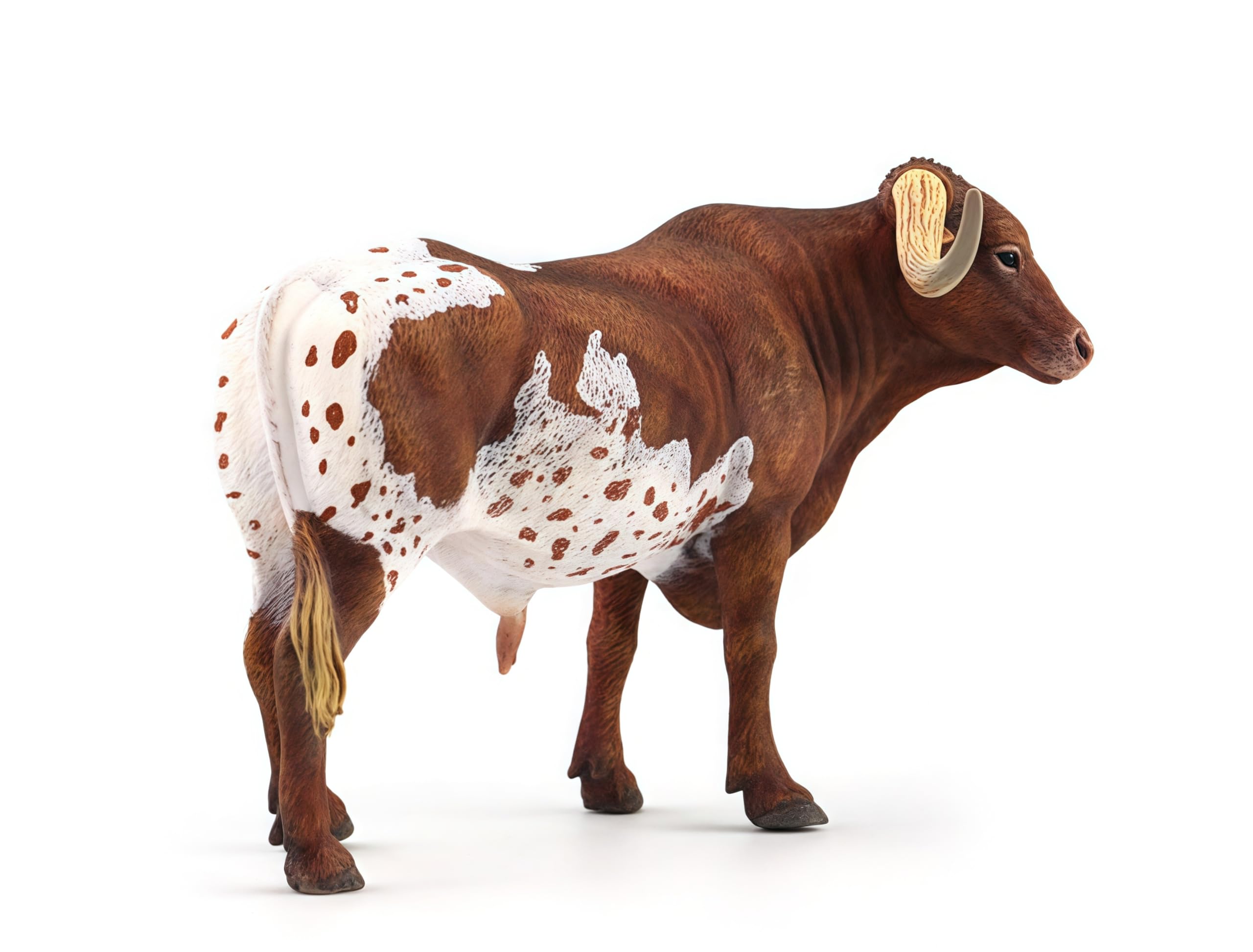 Gemini & Genius Longhorn Cow Toy Action Figure - 6
