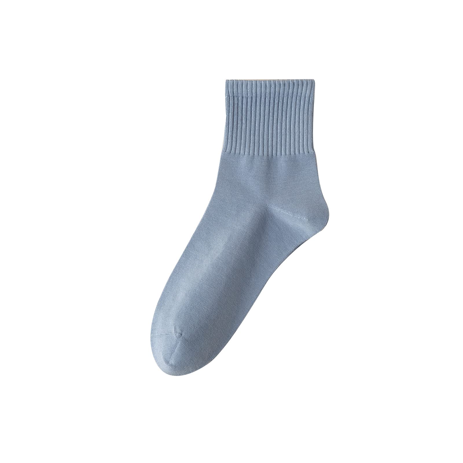 Men's No Show Socks - 10 Pairs Breathable Cotton Athletic Socks for Running, Walking & Casual Wear - Lightweight Ankle Socks for Sports, Gym & Everyday Comfort