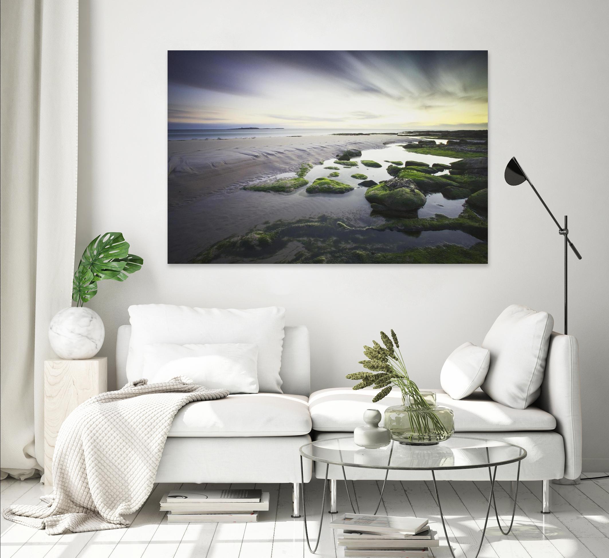 Cooper Dawn Over Seahouses Beach - Stunning Coastal Wall Art for Home & Office Decor | Perfect for Living Rooms, Bedrooms & Beach House Interiors