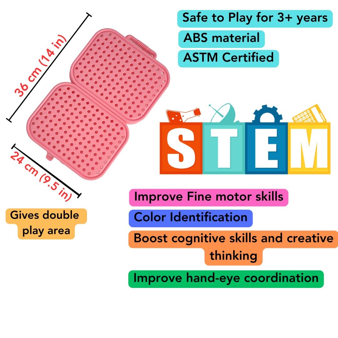 STEM Educational Toys for Kids Ages 3-6 | 3D Screw Puzzle Set with Electric Drill & Buttons | DIY Construction Building Blocks for Toddlers | Preschool Learning Toys | Perfect Gift for Boys & Girls (Unicorn Theme) - Great for Classroom Activities, Birthday Gifts & Early Childhood Development