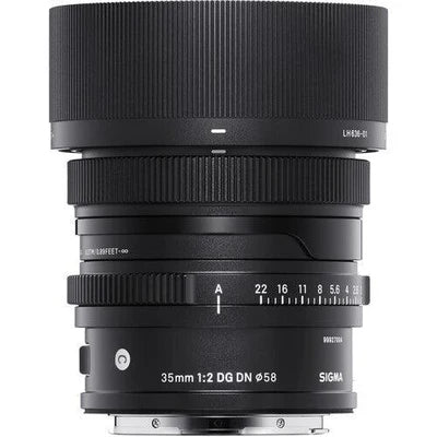 Sigma 35mm f/2 DG DN Contemporary Lens for Sony E Mount - Open Box - Perfect for Portrait, Street & Low Light Photography