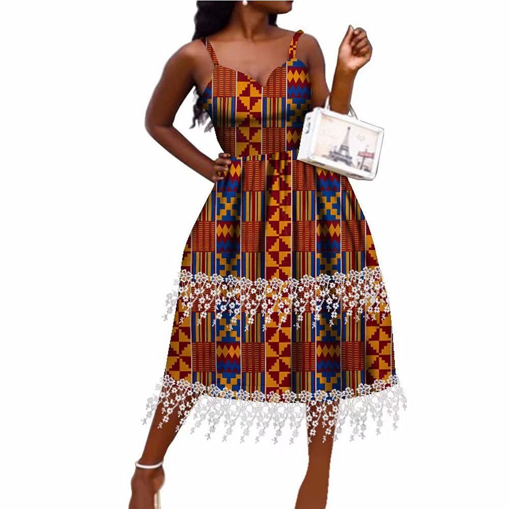 African Summer Dresses for Women - Bazin Riche Long Maxi Off Shoulder Party Dress | Beach Wedding, Vacation & Special Occasion Outfit