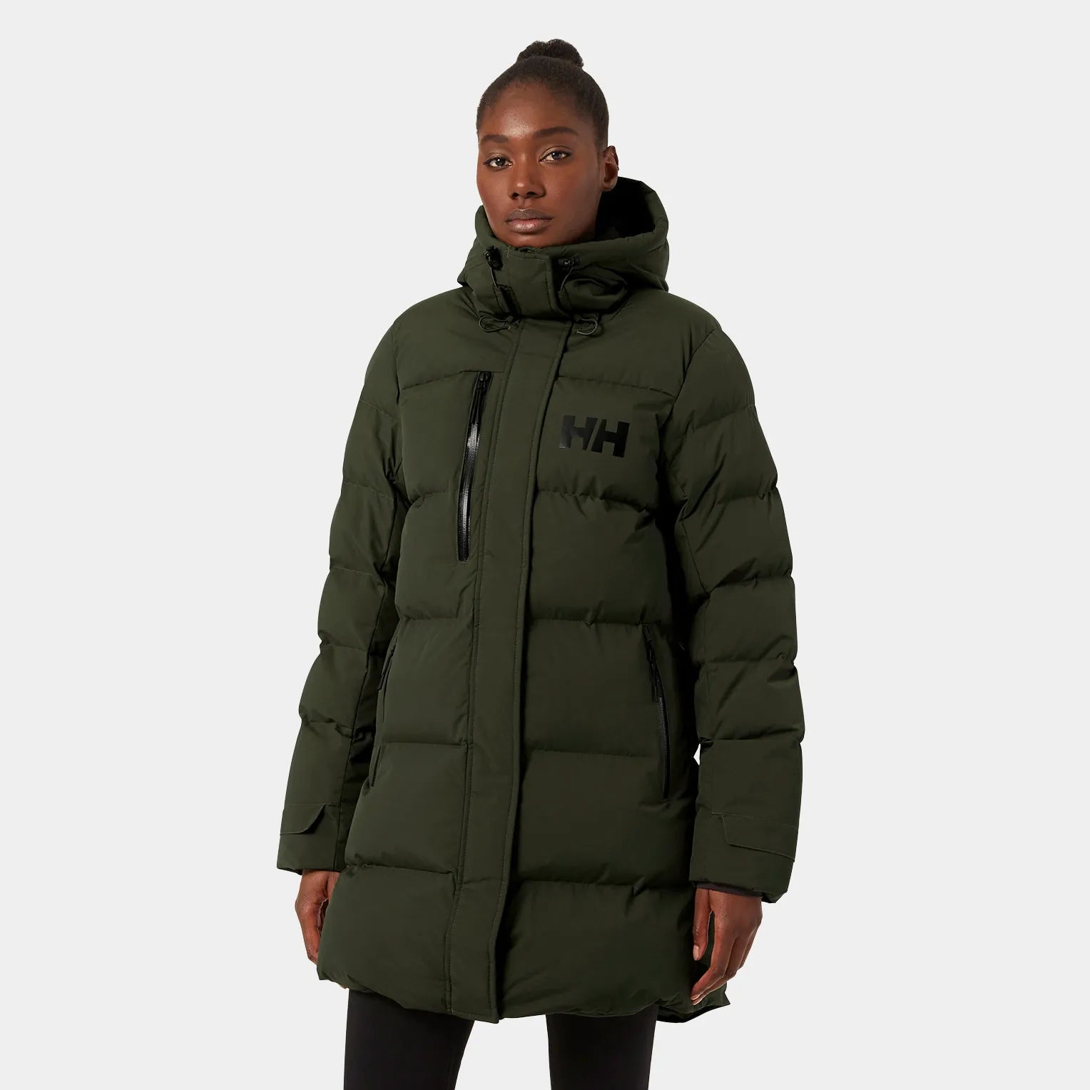 Adore Women's Puffy Parka Jacket - Warm Winter Coat for Cold Weather, Water-Resistant & Lightweight - Perfect for Outdoor Activities, Skiing, and Daily Wear