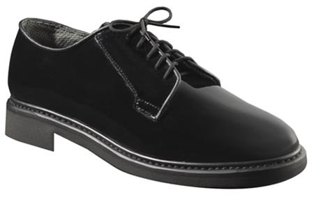 Premium High Gloss Navy Oxford Shoes for Men - Classic Dress Shoes for Business, Formal Events & Weddings