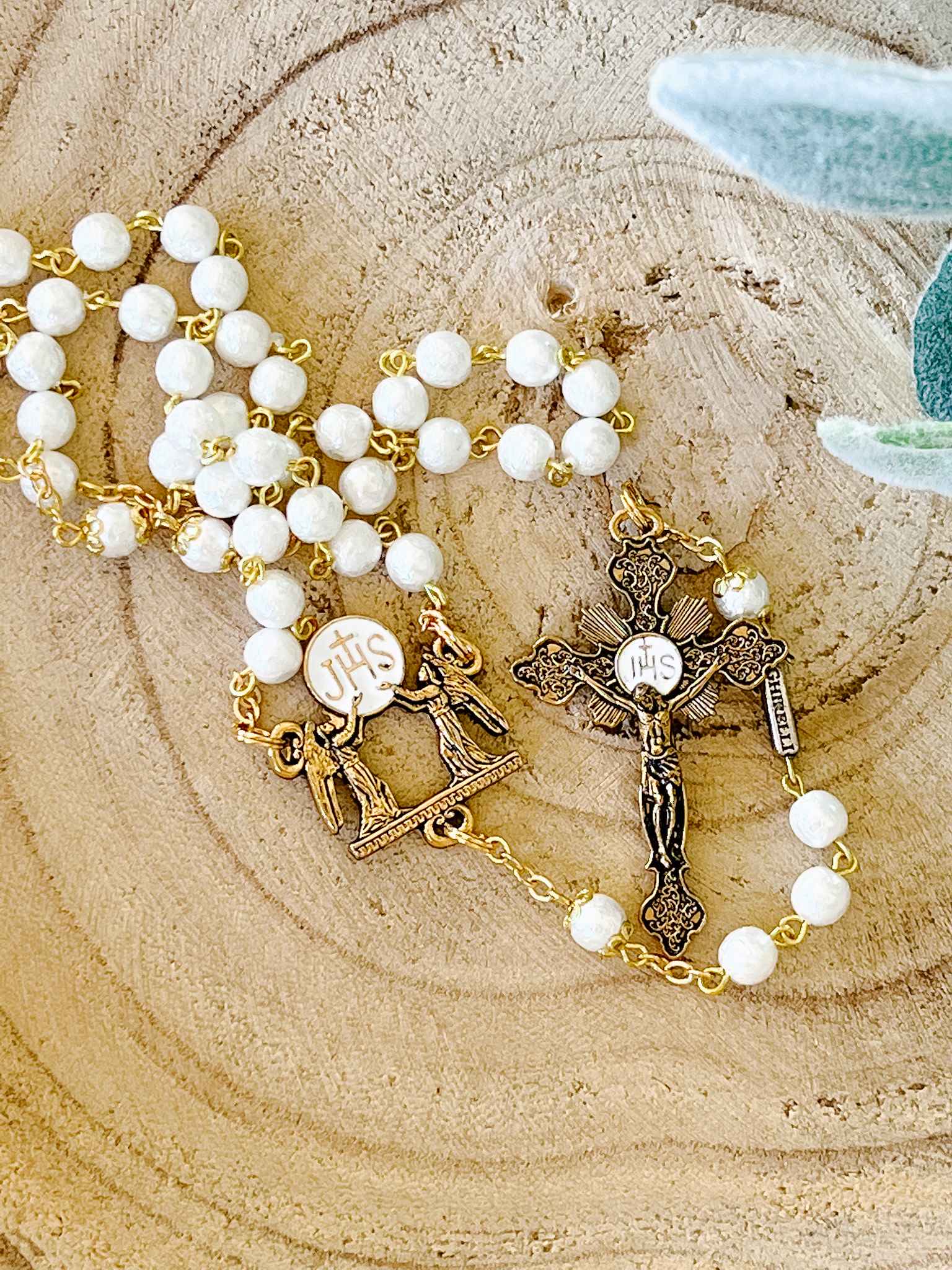 Eucharistic Rosary - Beautiful Catholic Prayer Beads for Holy Communion & Devotion | Perfect for Worship, Meditation & Spiritual Gifts