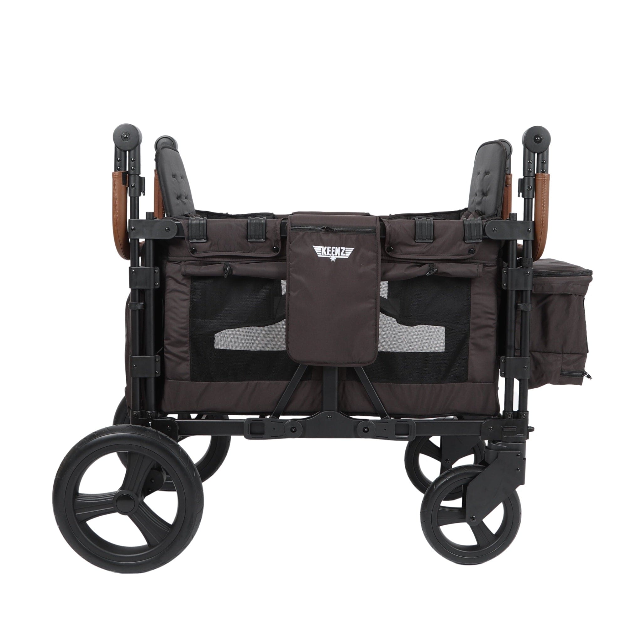 Keenz XC 2.0 2 Passenger Stroller Wagon - Lightweight Foldable All-Terrain Wagon for Kids | Perfect for Beach, Park, Camping & Outdoor Adventures