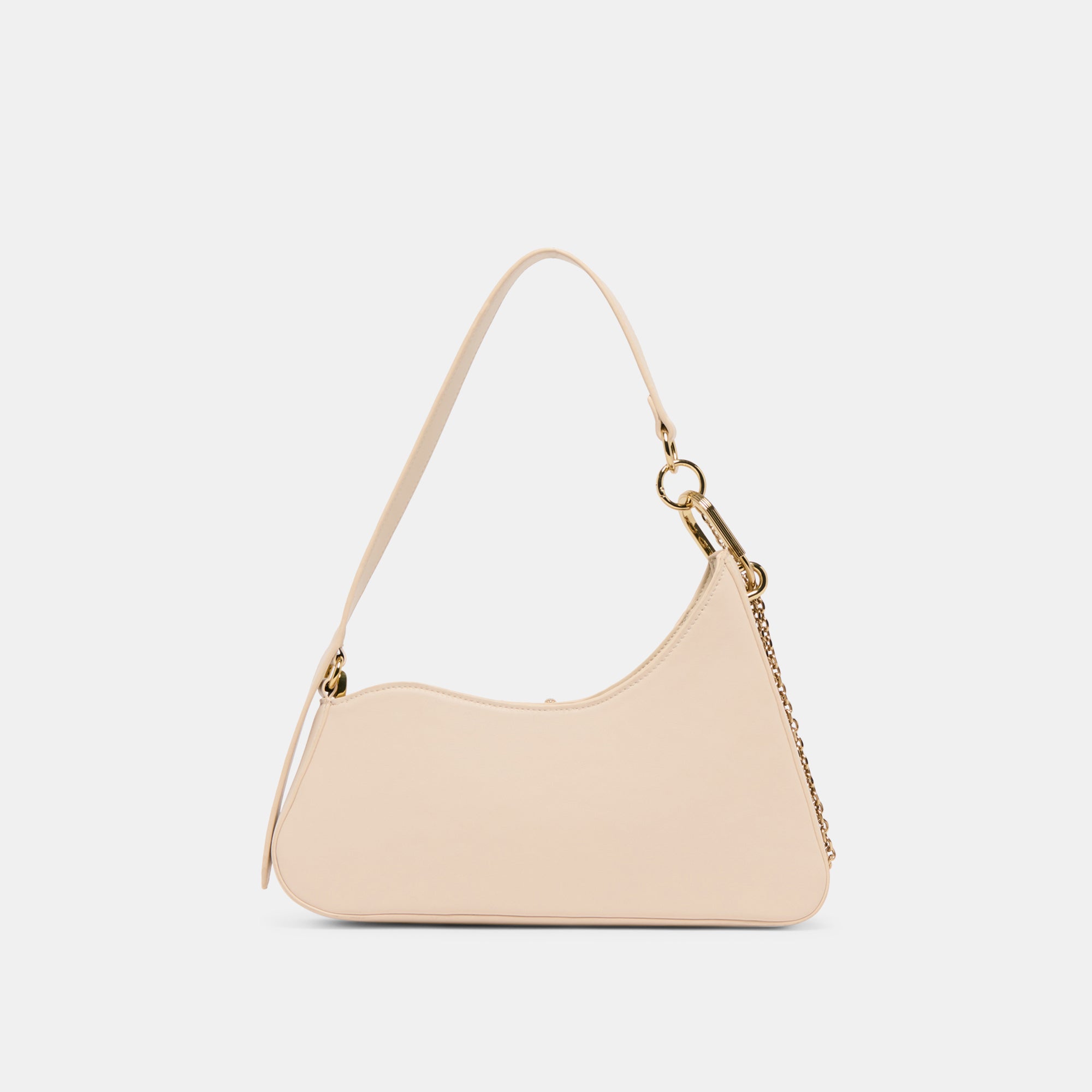 PRYA Genuine Leather Shoulder Bag in Creme - Stylish & Durable Crossbody Purse for Women, Perfect for Work, Travel & Everyday Use