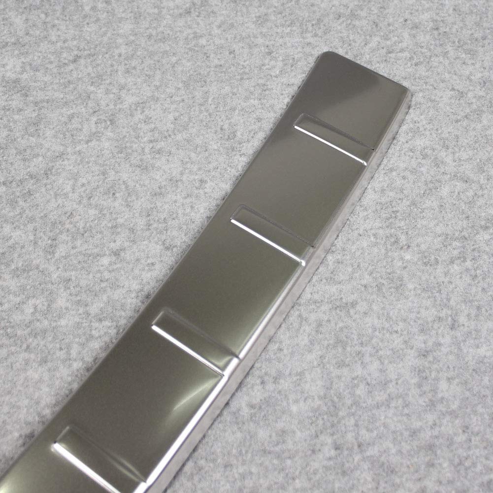 Volvo XC90 Rear Bumper Guard (2016-2025) - Stainless Steel Matte Finish Protective Cover for SUV - Perfect for Parking Protection & Off-Road Adventures