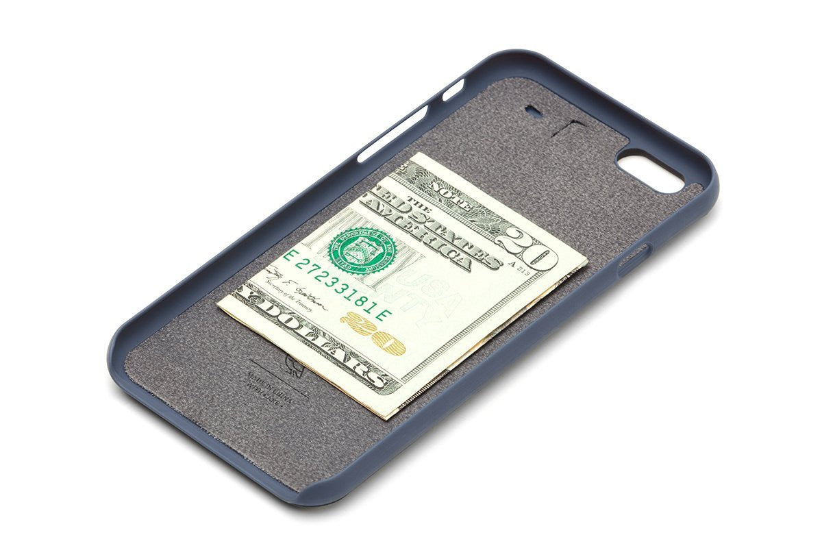 Bellroy Premium Leather Phone Case for iPhone 6 Plus/6s Plus with Card Slot - Slim Protective Wallet Cover for Everyday Use & Travel