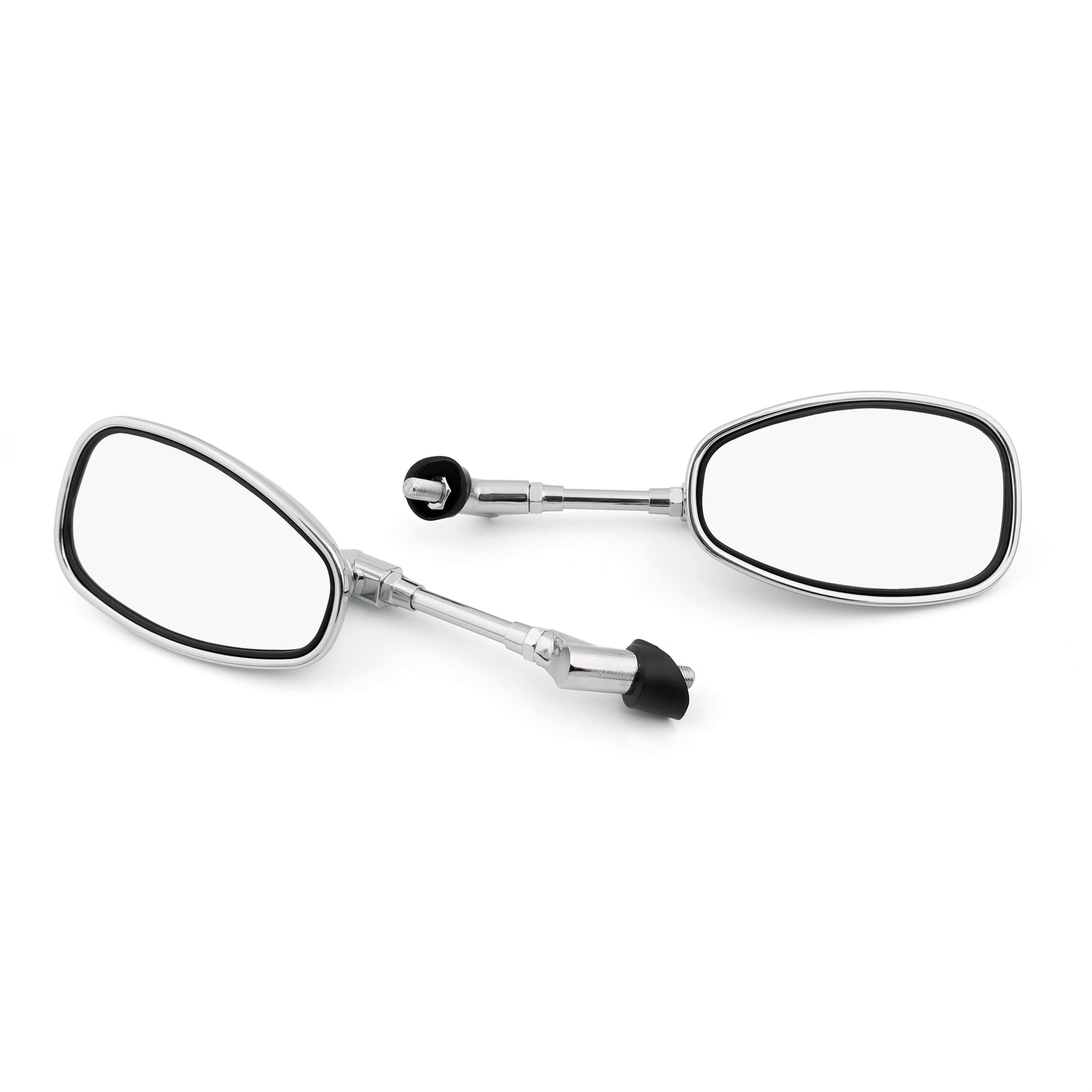 10mm Universal Motorcycle Rear View Mirrors - Compatible with Suzuki GSF250 Bandit 250/400/600 & SV1000 - Durable Adjustable Safety Mirrors for Better Road Visibility - Perfect for Highway Cruising and City Commuting