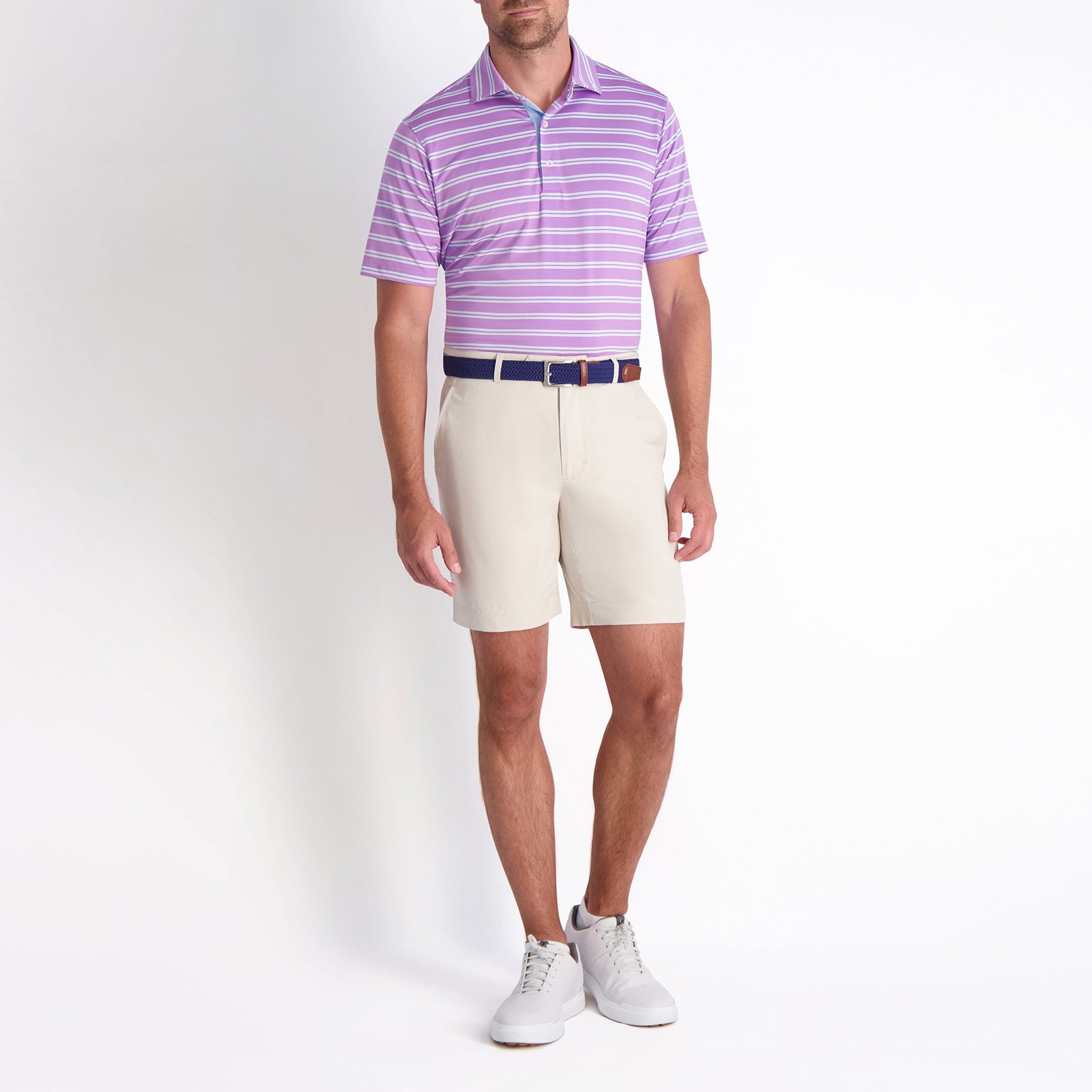 Ron Striped Men's Casual Shirt - Comfortable & Stylish Button Down Shirt for Work, Travel & Everyday Wear