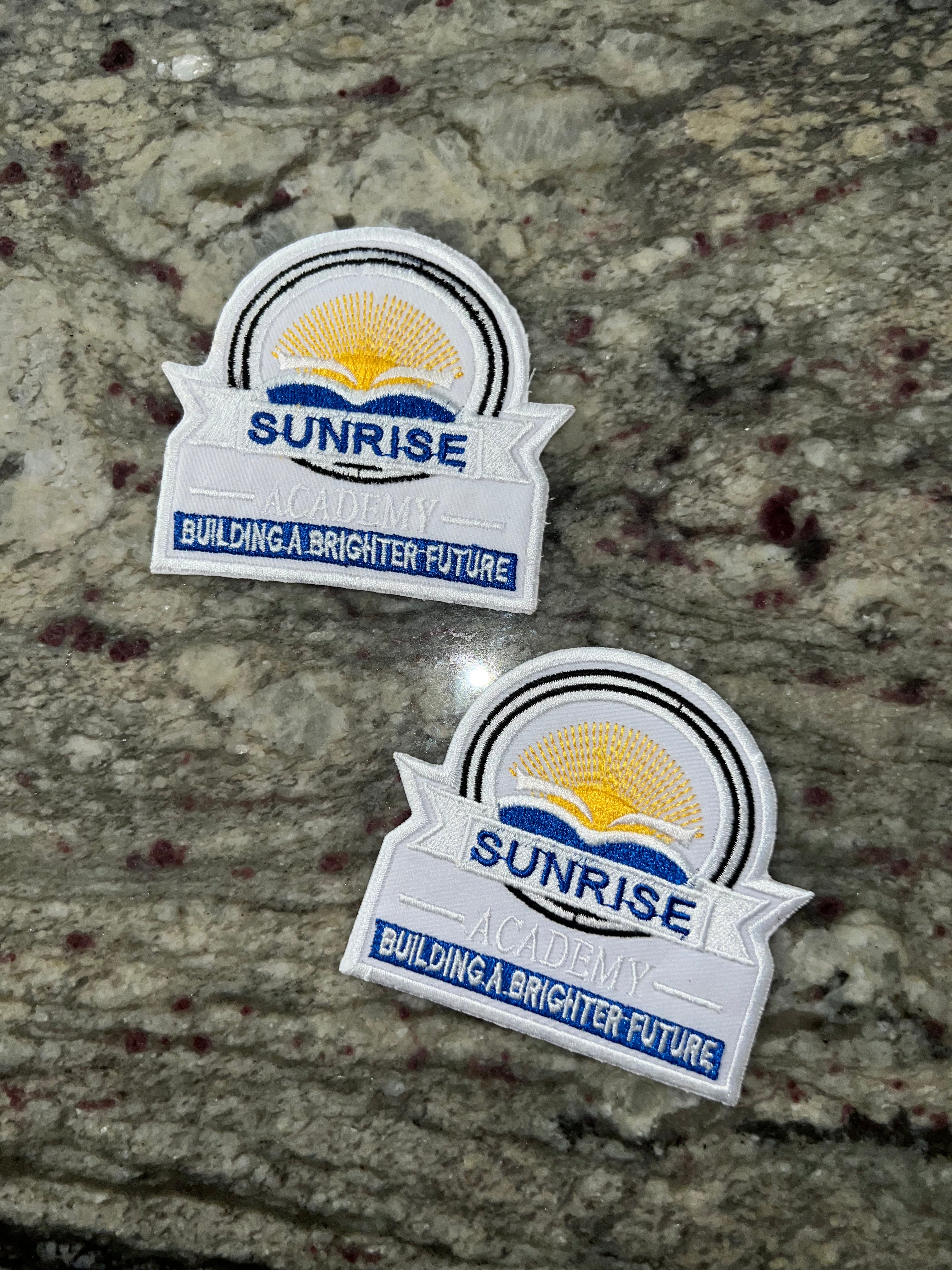 Set of Two Iron On Patches - DIY Clothing Repair & Customization for Jackets, Jeans, Bags - Perfect for Fashion Upgrades & Personal Style