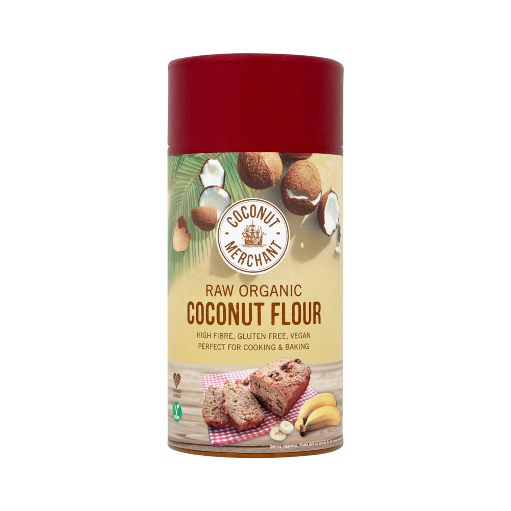 Organic Coconut Flour 500g - Gluten-Free, Non-GMO, Keto & Paleo Friendly - Perfect for Baking, Smoothies & Healthy Recipes
