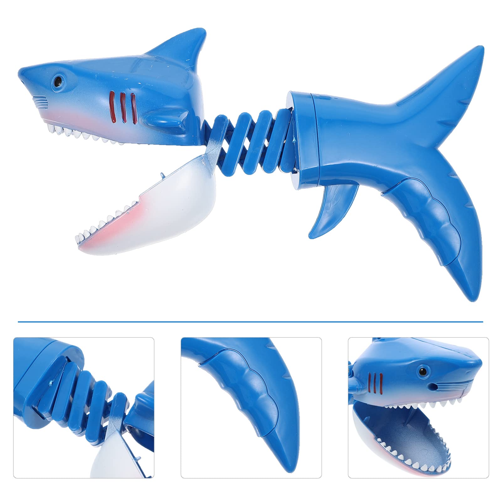 Dinosaur & Shark Grabber Claw Game Toy - Interactive Hungry Shark Puppet & Ocean Animal Figures for Kids - Fun Pretend Play, Party Favors, and Classroom Rewards