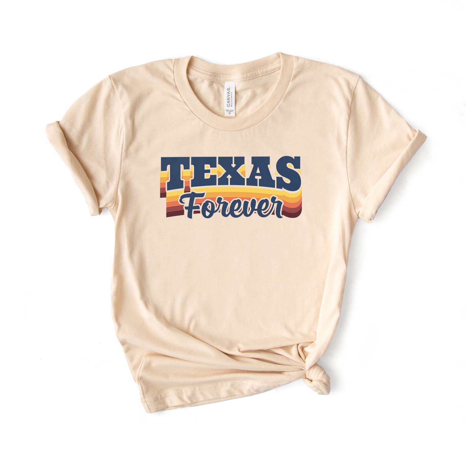 Texas Forever Shirt - Softstyle Unisex T-Shirt for Men & Women | Perfect Texas Gift for Houston, Austin & Lone Star State Lovers | Casual Wear, Road Trips & Texas Pride Events