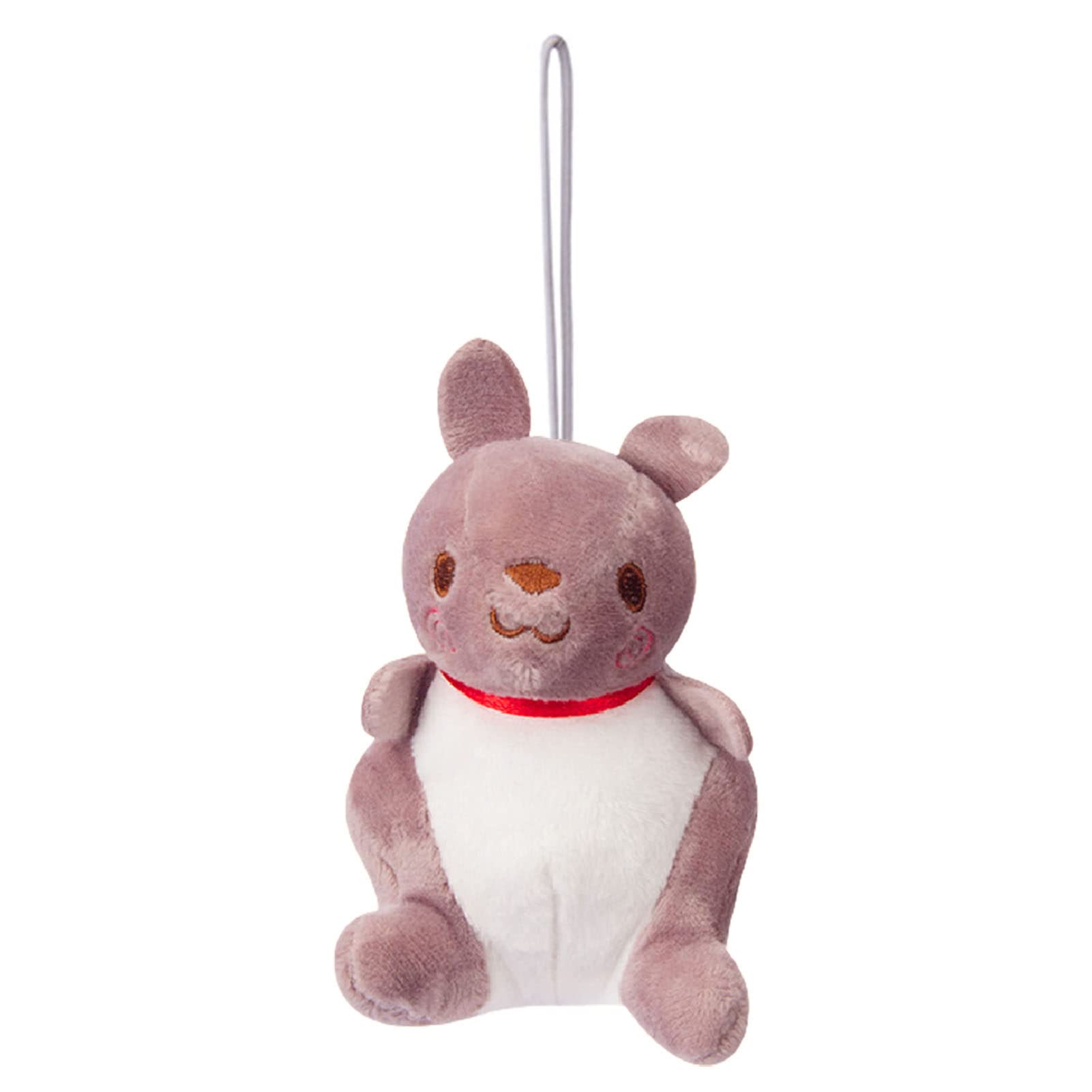 Cute Kangaroo Plush Toy Pillow - Soft Anti-Deform PP Cotton Stuffed Animal Pendant for Backpack Decor, School Supplies & Gifts for Students | Perfect for Dorm Room, Study Desk & Travel Accessories