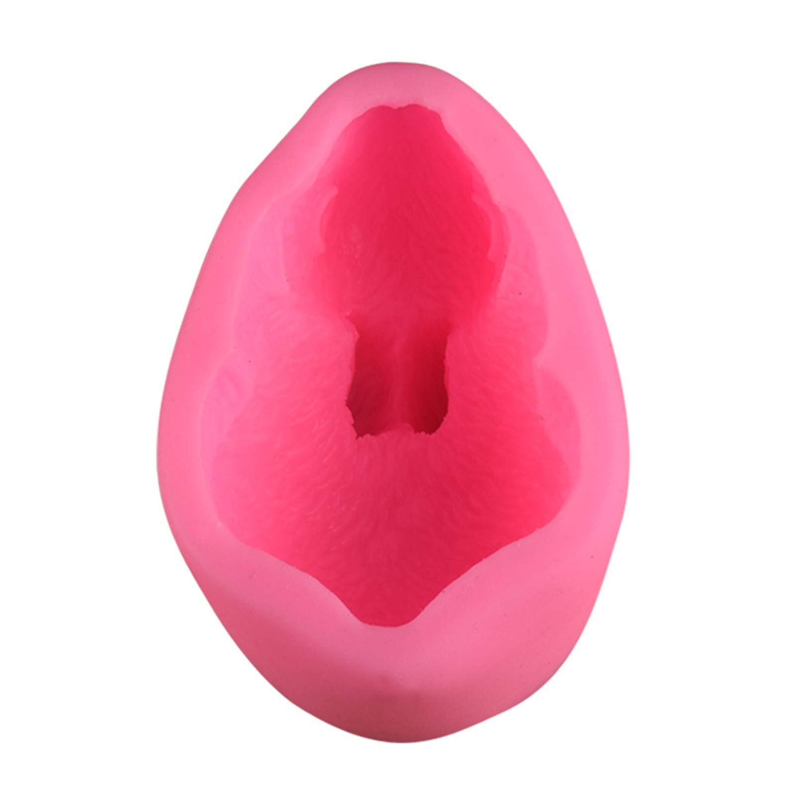 3D Silicone Bunny Fondant Mould - Easter Cake Decoration for Baking, Air Fryer & Kitchen Use - Perfect for Easter Parties, DIY Desserts & Holiday Treats