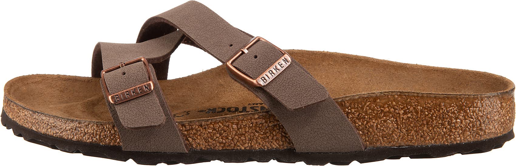 Birkenstock Men's Arizona Soft Footbed Sandals - Comfortable Cork Leather Slides for Walking, Travel & Casual Wear