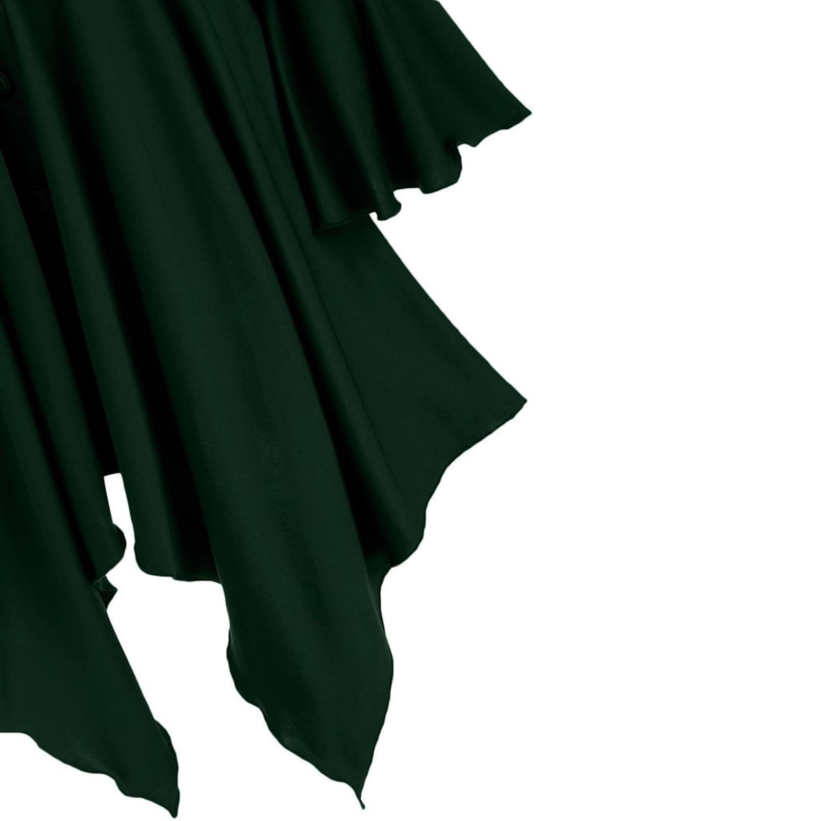 Vintage Halloween Hocus Pocus Dress for Women - Gothic Lace Up Renaissance Maxi Dress | Irish Retro Cosplay Gown for Halloween Parties & Medieval Themed Events
