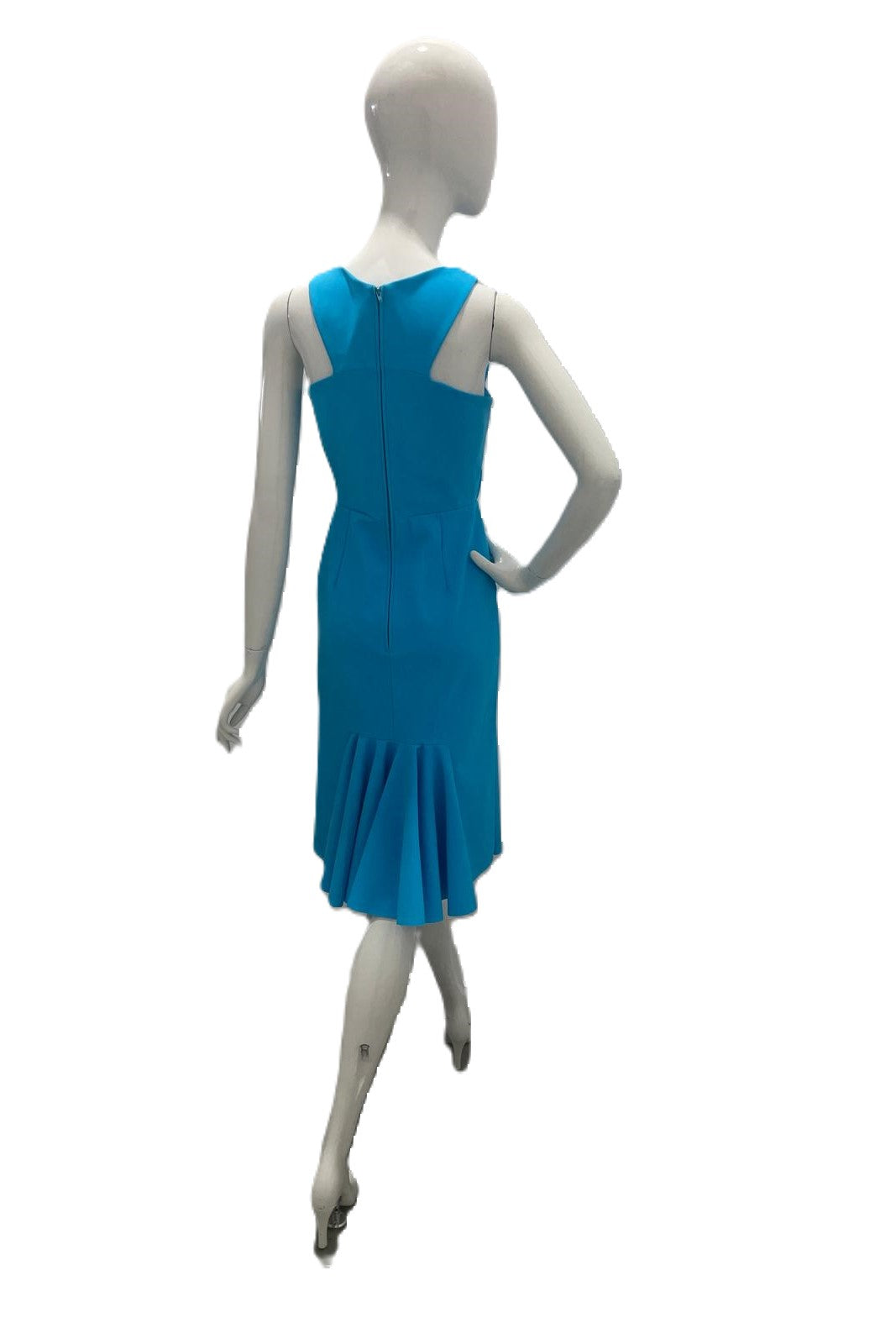Greta Constantine Arving Halter Neckline Fitted Dress - Elegant Women's Formal Gown for Evening Parties, Weddings & Special Occasions