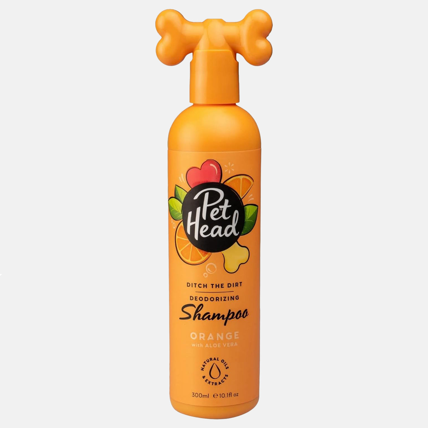 Pet Head Ditch The Dirt Shampoo for Dogs & Cats - 300ml Natural Cleansing Formula | Gentle Moisturizing Pet Shampoo for Bath Time & Grooming
