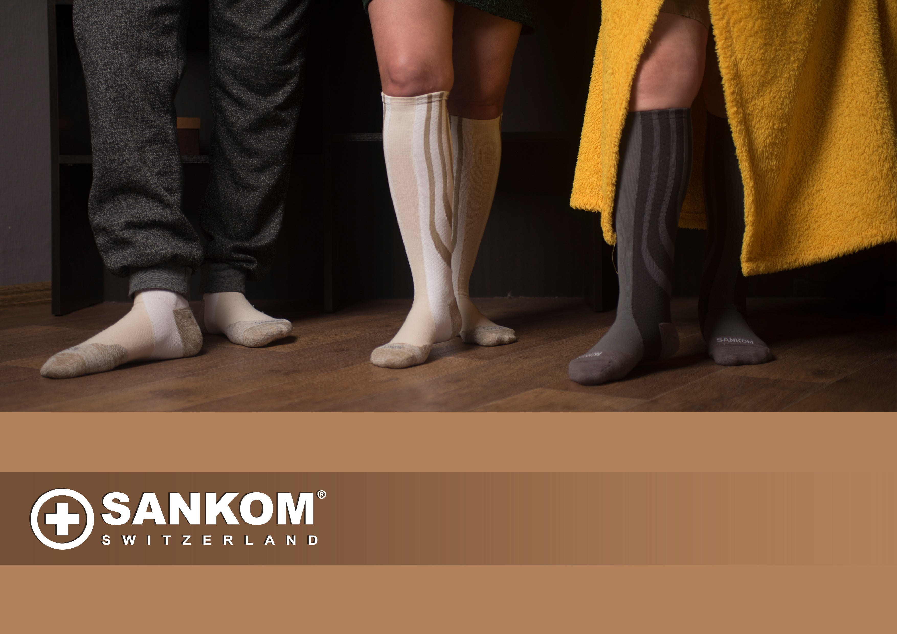 Sankom Patented Non-Slip Grip Socks for Women & Men - Anti-Skid Yoga Socks with Toe Separators - Perfect for Pilates, Barre, Dance, and Home Workouts