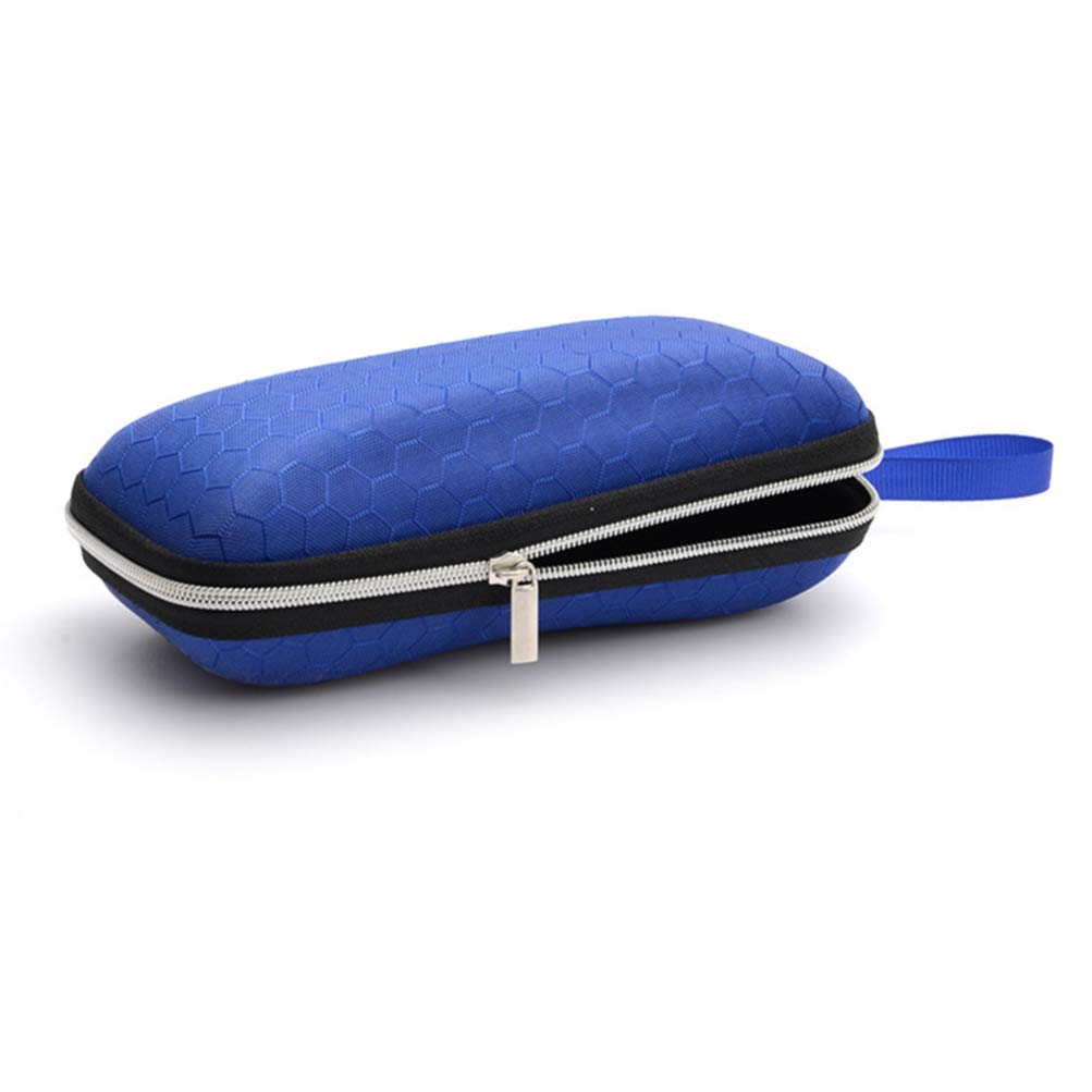 Healifty Hard Shell Glasses Case - Travel & Daily Use (Blue)