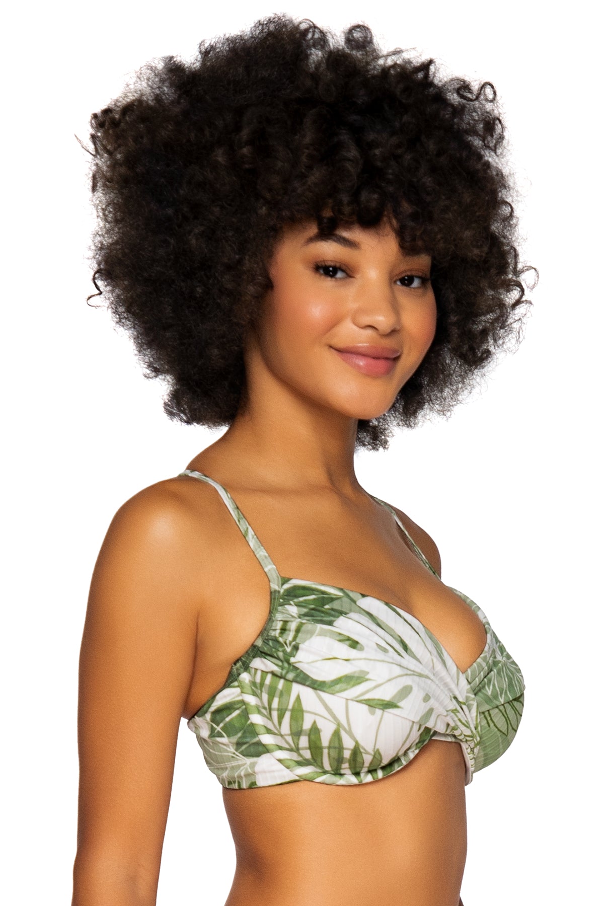 Crossroads Underwire Palm Grove Bikini Top - Comfortable & Supportive Swimwear for Women - Perfect for Beach Vacations, Pool Parties & Summer Getaways