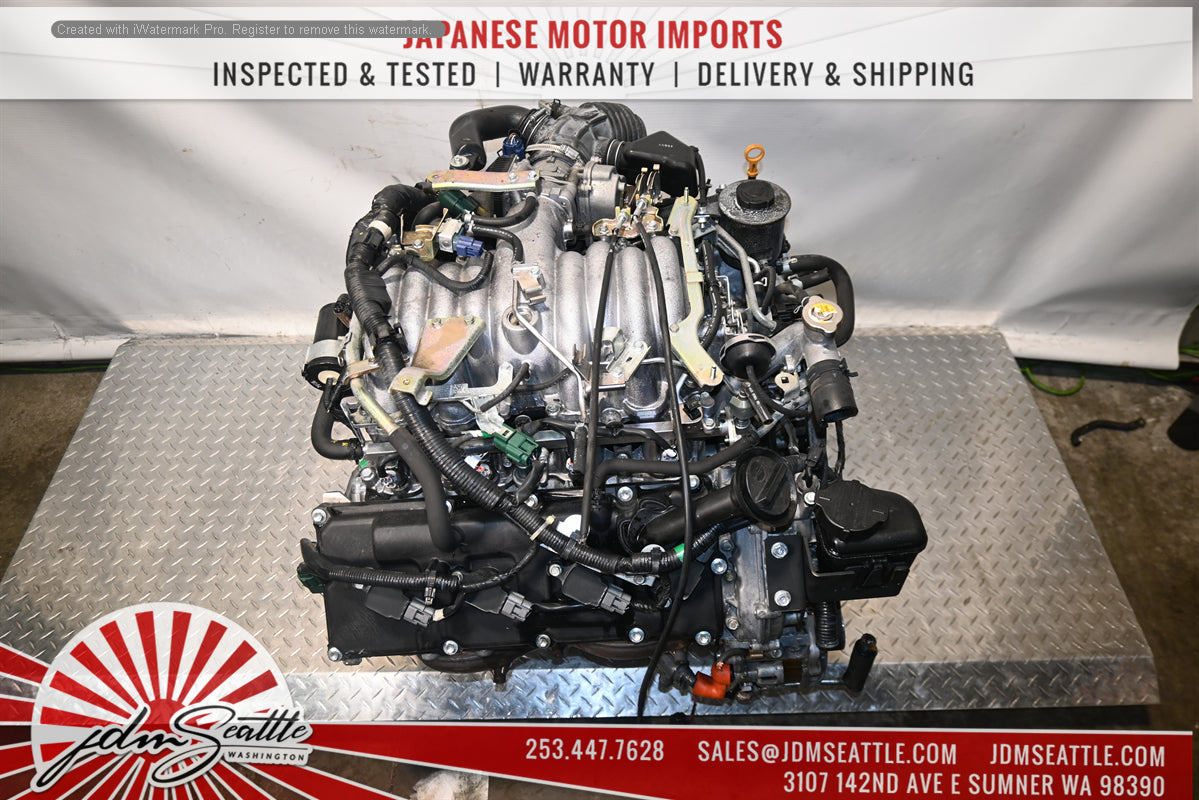 JDM 2003-2004 INFINITI M45 Q45 VK45DE DOHC 4.5L V8 Engine - Replacement Motor for Performance Upgrades & Engine Swaps