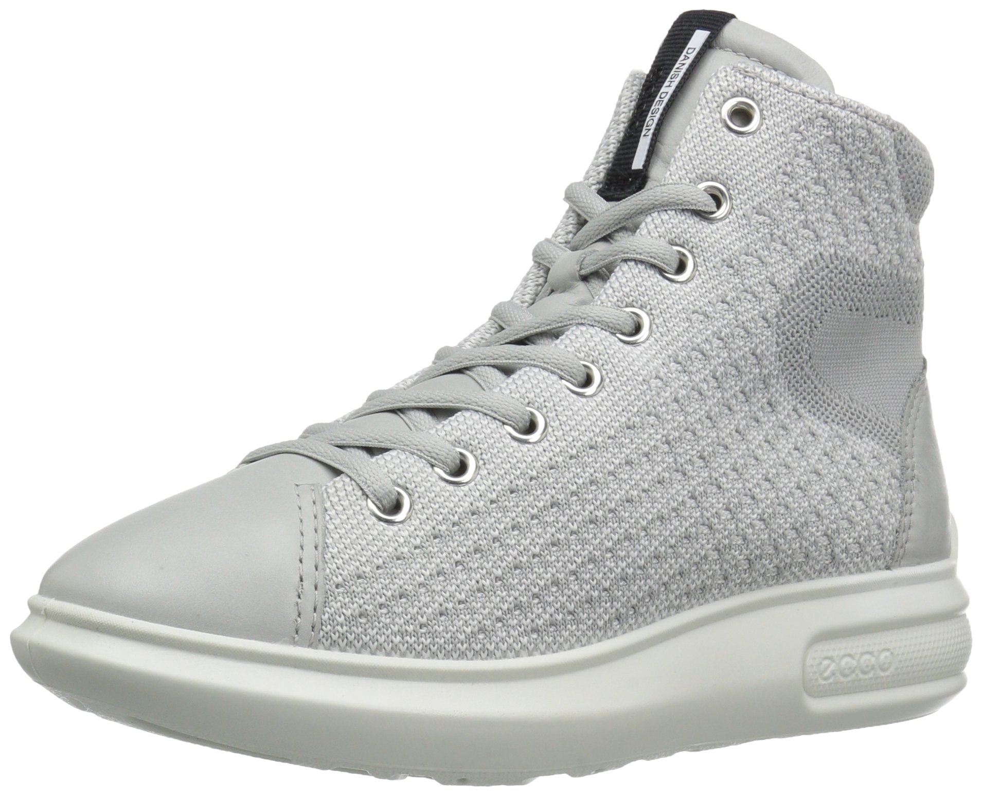 ECCO Women's Soft 3 High Top Fashion Sneakers - Comfortable Casual Walking Shoes for Women - Perfect for Work, Travel & Everyday Wear