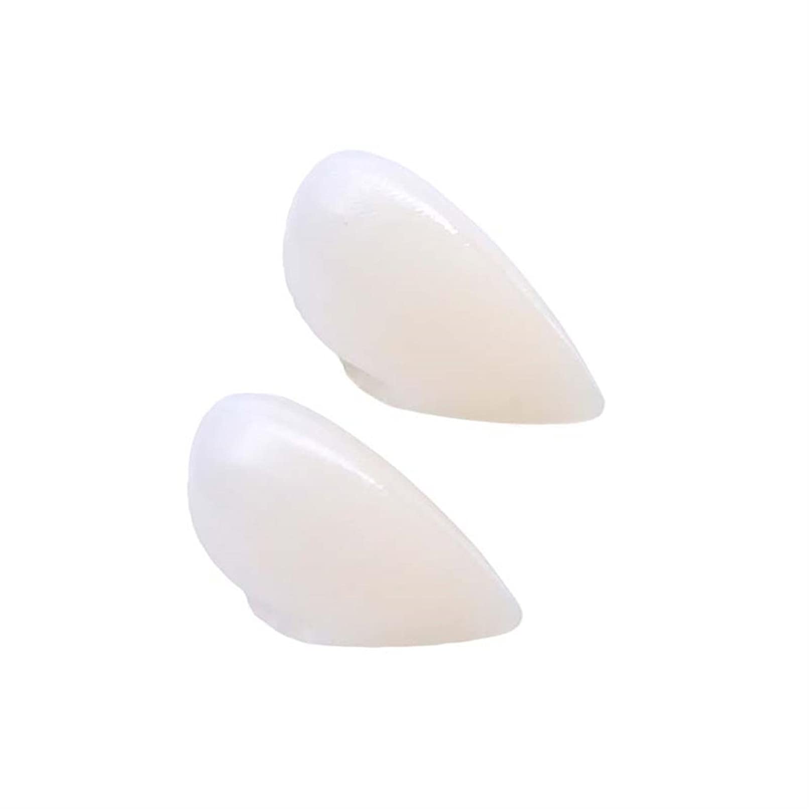 Botreelife Halloween Vampire Fake Teeth - 14mm Beige Cosplay Dentures for Vampire Costume & Halloween Party | Perfect for Cosplay, Themed Parties & Spooky Decorations