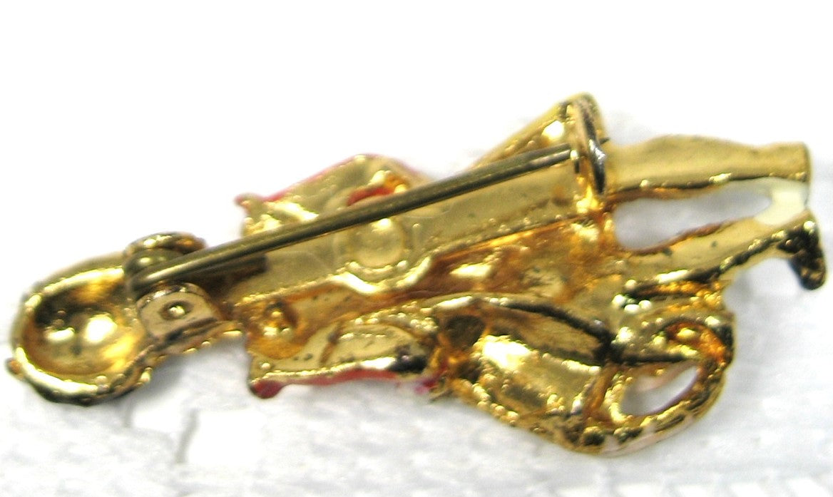 Vintage 1950s Scots Guards Regimental Drummer Souvenir Pin - UK Scottish Military Collectible for Display & Gifting