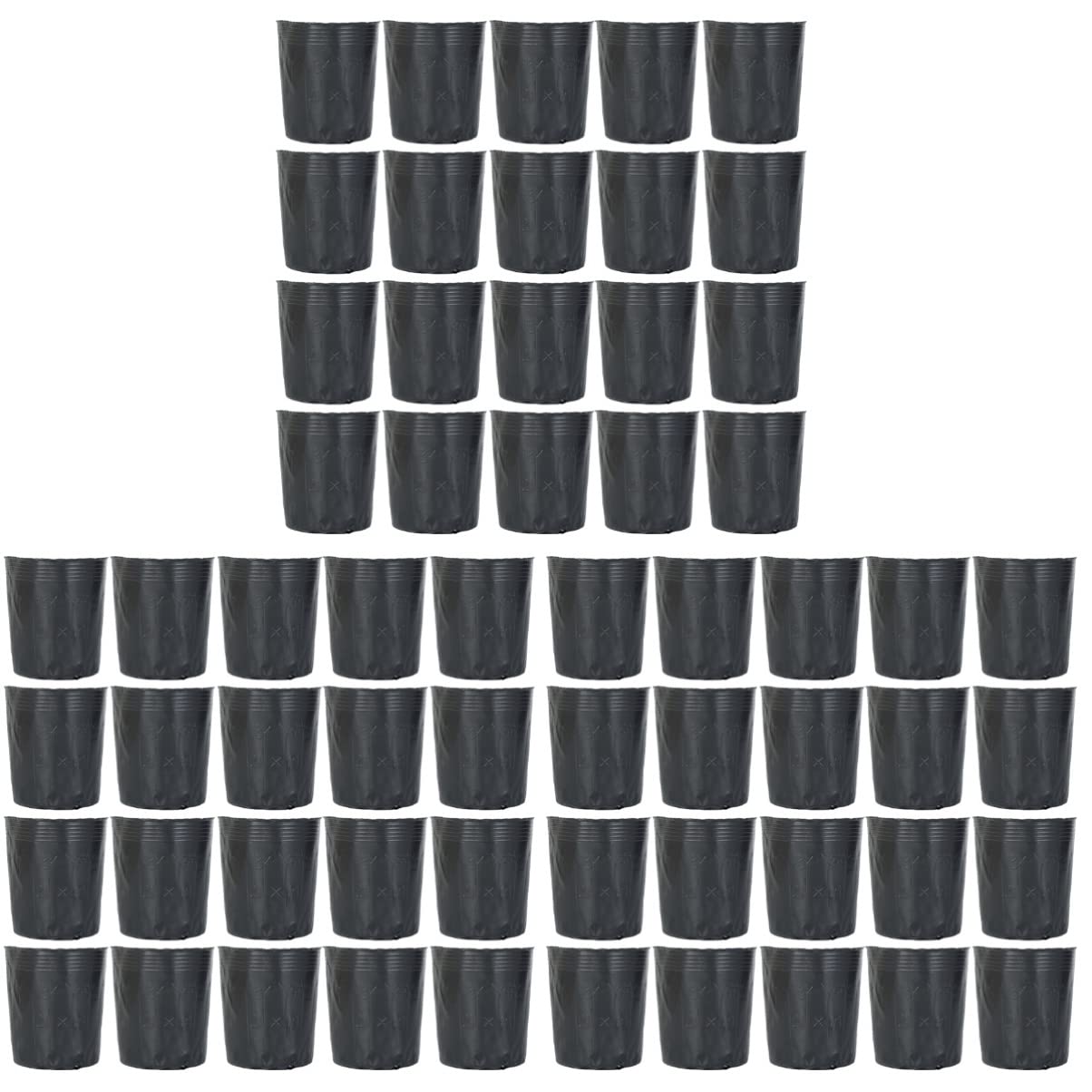 Yardwe 900-Pack Biodegradable Nursery Pots - Small Plastic Planting Cups for Indoor Plants, Flowers, and Gardening | Perfect for Seedlings, Succulents, and Home Garden Storage