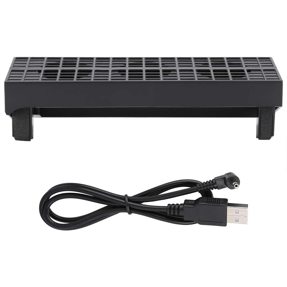 Cuifati Heat Exhauster Cooler for PS4 Slim - 3-Port Cooling Fan with Ergonomic Design & Superior Heat Dissipation | Temperature Control Gaming Fan for Enhanced Console Performance & Longevity
