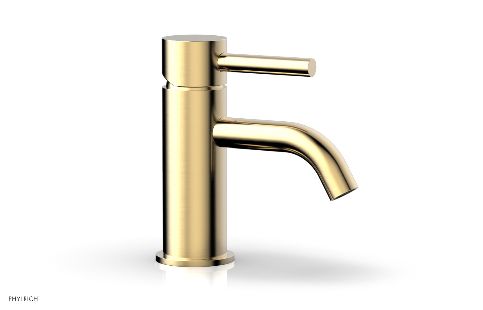 BASIC II Single Hole Bathroom Faucet with Lever Handle - Chrome Finish for Sink Vanity, Modern Waterfall Spout Design - Perfect for Home, Hotel & Restaurant Use