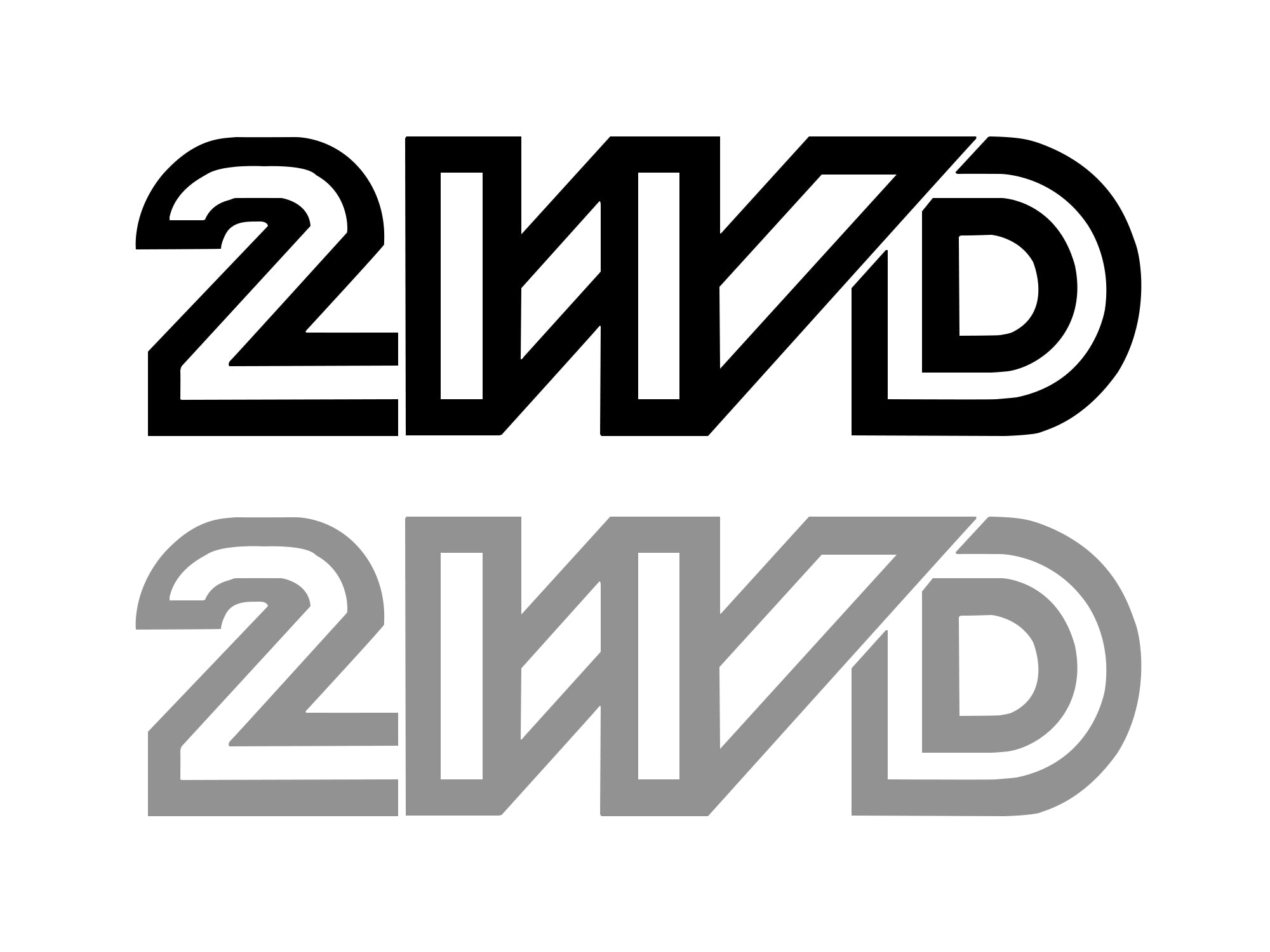 2WD Decal Sticker for Vanagon - High-Quality Vinyl Car Decal for VW Vanagon, Camper Van, and T3 - Perfect for Outdoor Enthusiasts, Road Trips, and Van Life Adventures