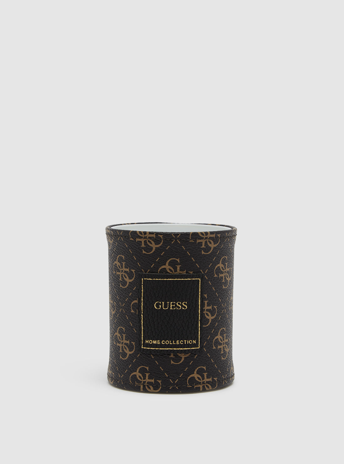 GUESS Essential Brown Scented Candle for Home Decor, Relaxation & Aromatherapy - Perfect for Living Room, Bedroom & Spa Ambiance