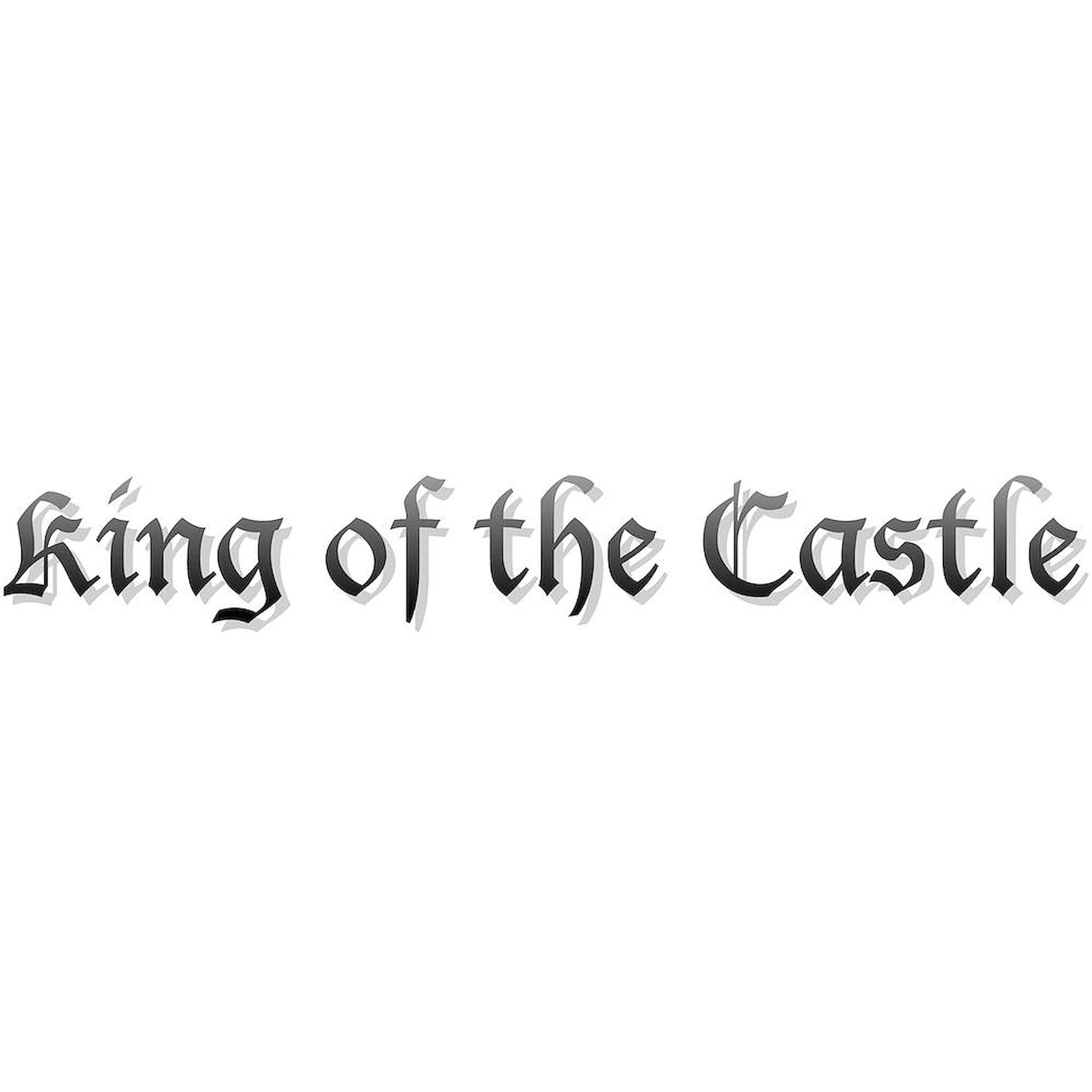 King Of The Castle Ceramic Coffee Mug - 11 oz (325 ml) Funny Novelty Cup for Office, Home & Gifts | Perfect for Tea, Hot Chocolate & Coffee Lovers
