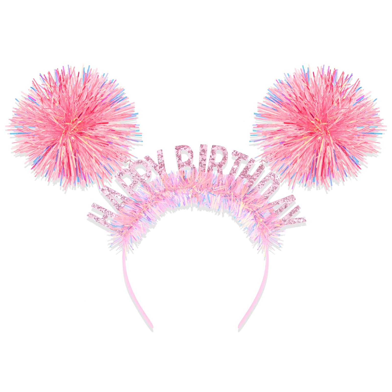 CAVETEE Birthday Crown for Women - Elegant Happy Birthday Headband & Party Decorations - Perfect Birthday Gift for Her - Ideal for Birthday Parties, Bachelorette, Photo Shoots & Celebrations
