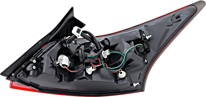 Nissan Maxima Tail Lights Lamps Set - Left & Right Pair for 2009 2010 2011 Models - Perfect for Night Driving & Enhanced Vehicle Safety