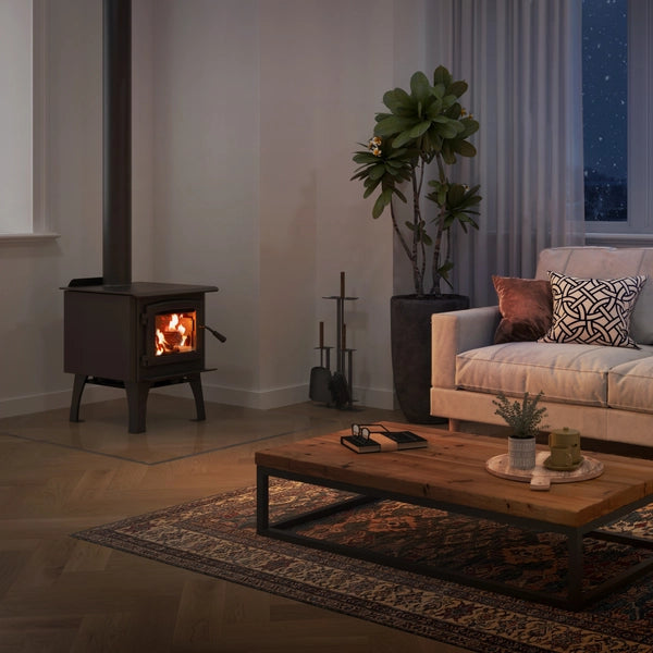 Osburn 950 EPA Certified Wood Burning Stove - High Efficiency Heating for Home, Cabin & Outdoor Use - Perfect for Living Rooms, Basements & Winter Camping