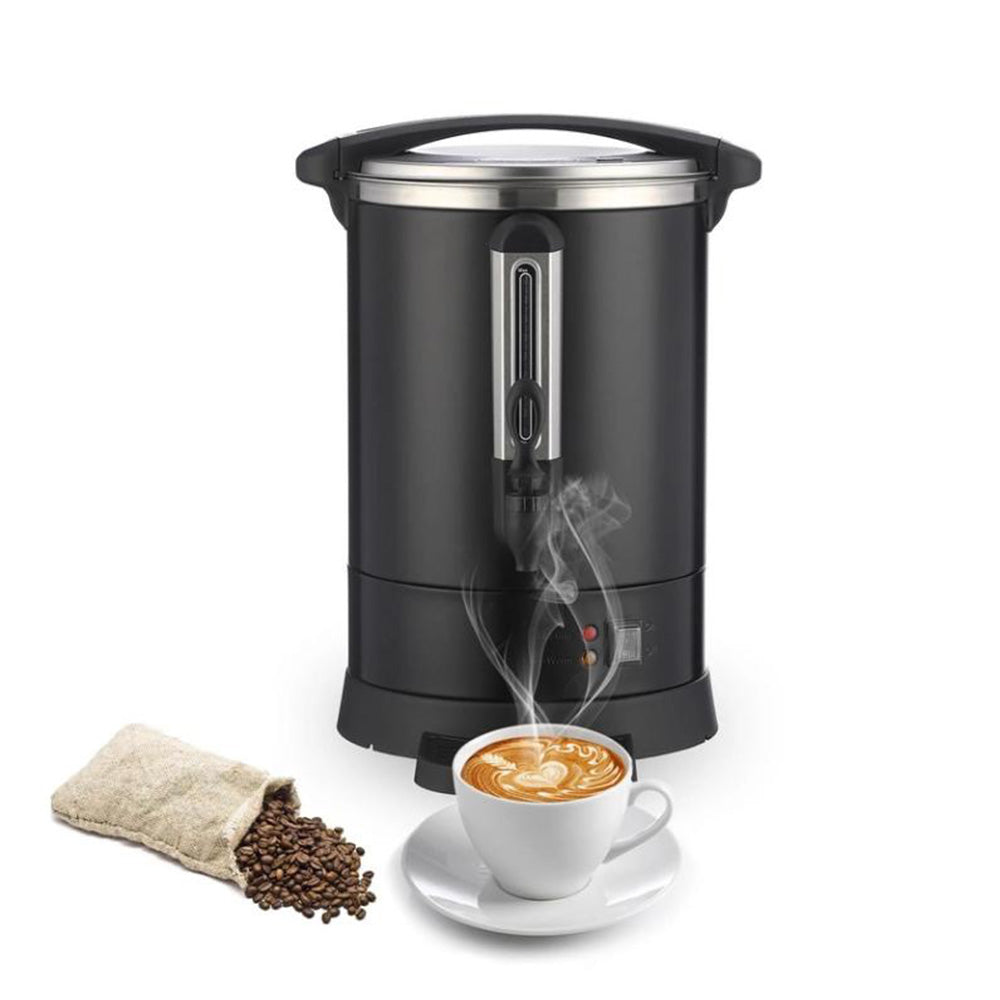 GARVEE 14L (90 Cup) Stainless Steel Coffee Pot & Hot Water Dispenser with Percolator - Large Capacity Beverage Thermos for Office, Catering, Events & Parties